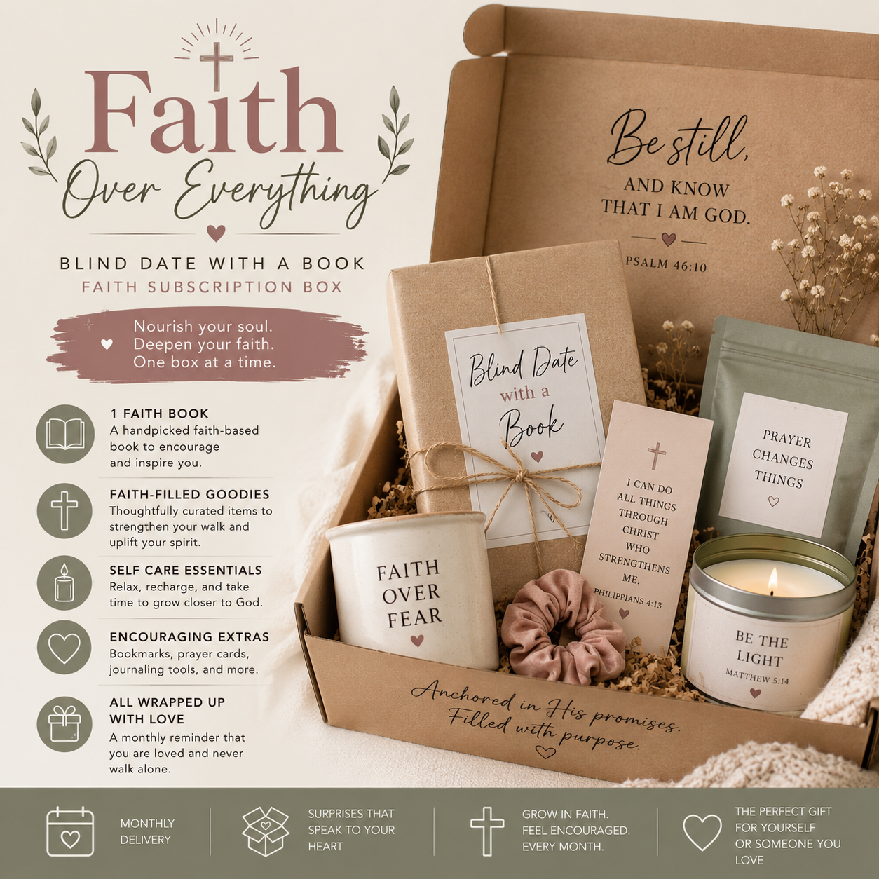 Faith Over Everything Subscription Box ✝️📚