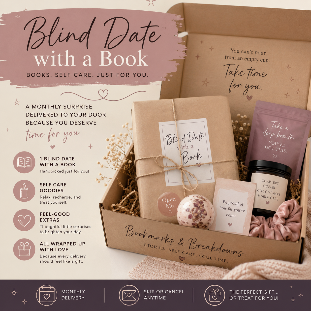 Monthly Blind Date Subscription