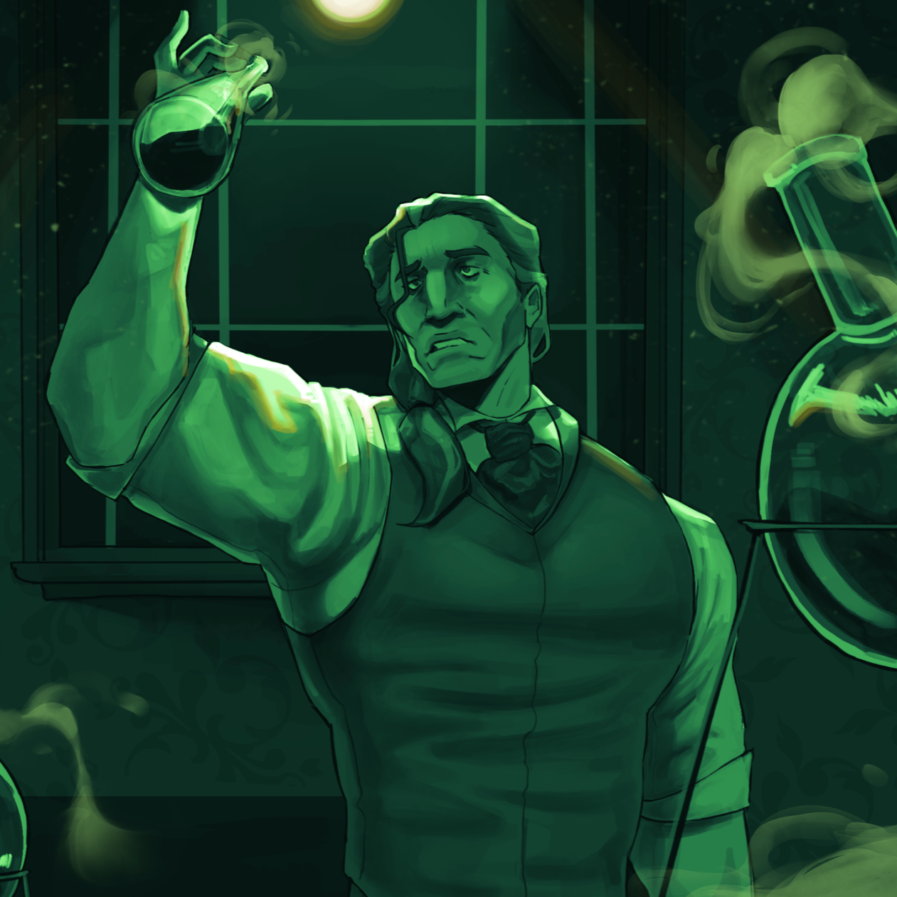 JEKYLL AND HYDE BOOK ILLUSTRATION