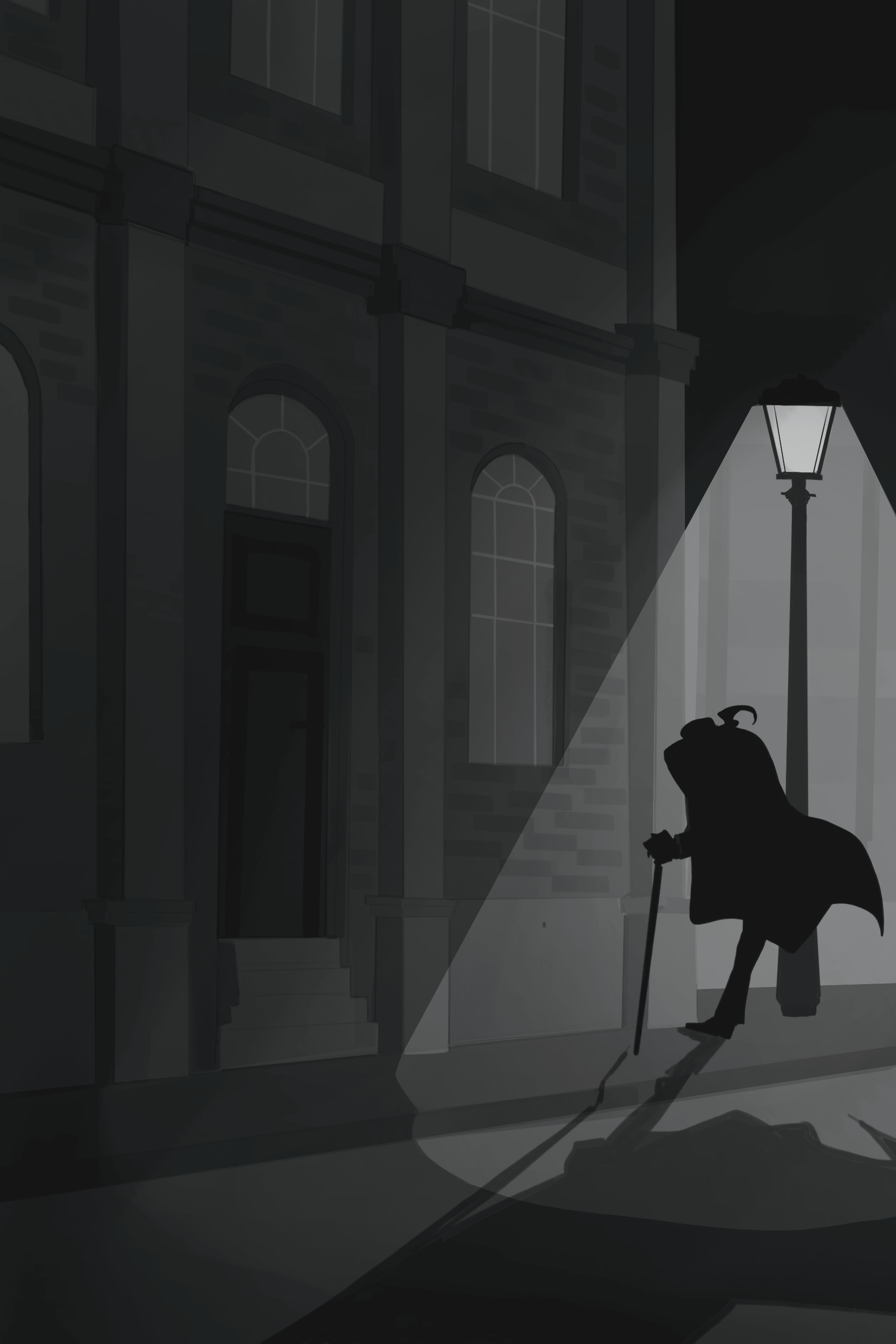 GREYSCALE ILLUSTRATION
