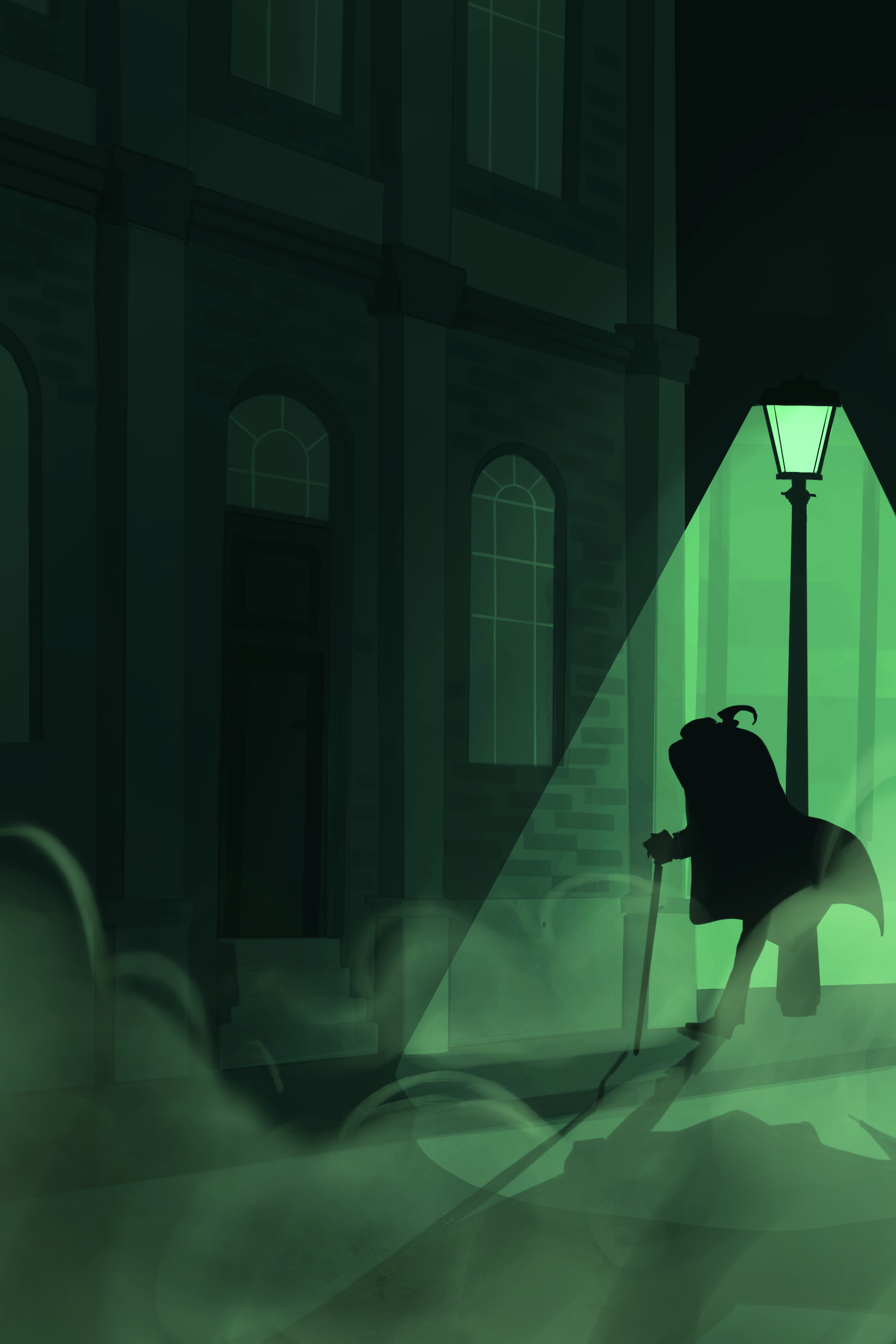 FULL COLOUR SINGLE PAGE ILLUSTRATION