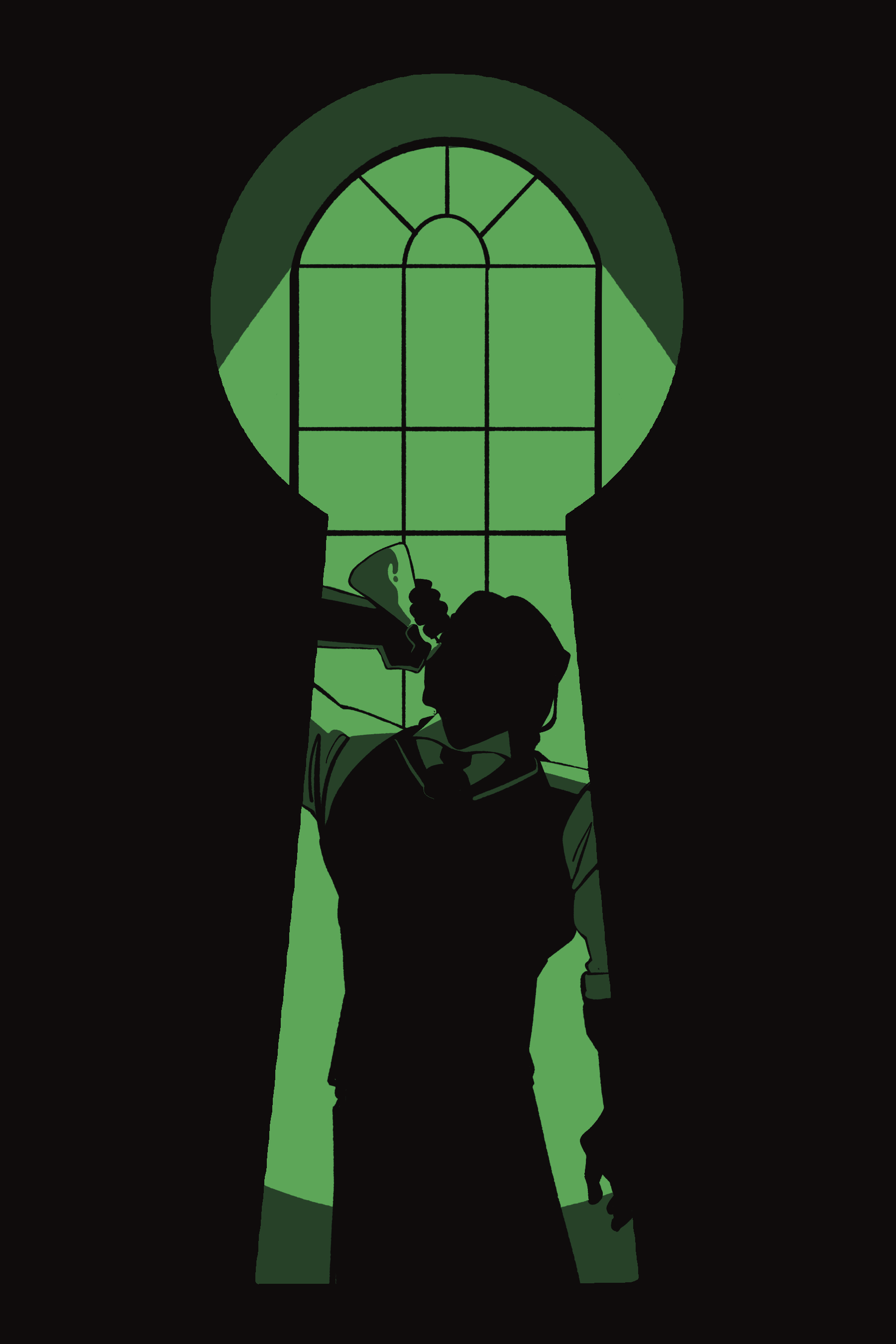 FULL COLOUR FRONT COVER ILLUSTRATION