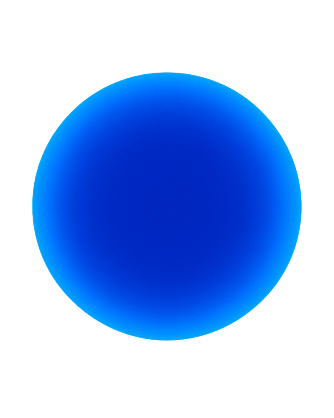 Cadian Logo: blue gradient sphere.