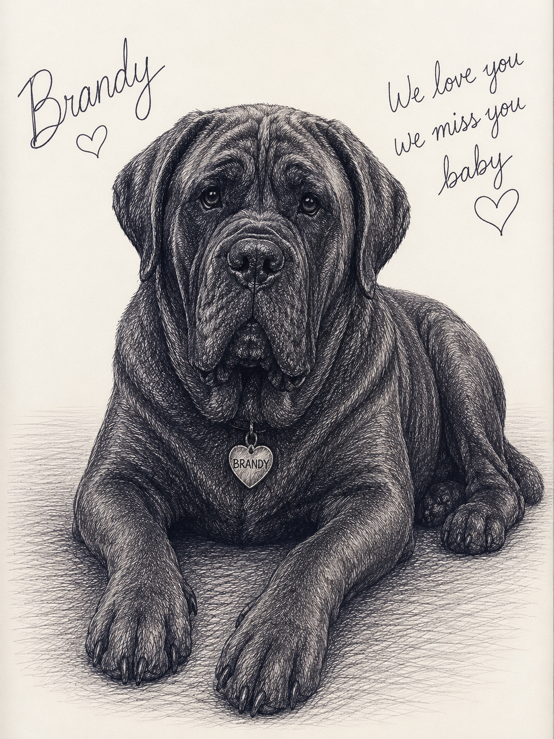 Custom Pet Portrait Editing Service