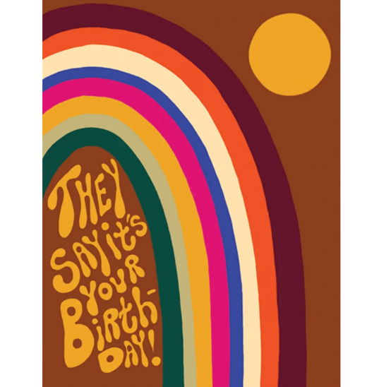Birthday Card x Rainbow Vision