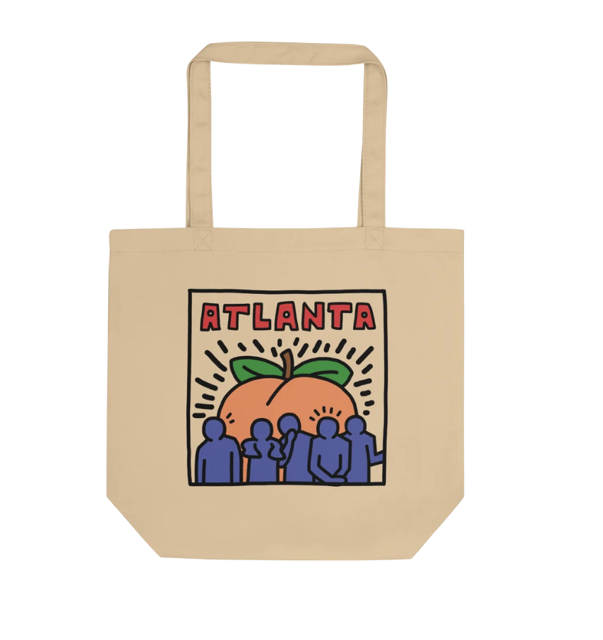 Atlanta Tote Bag by Riki Prosper