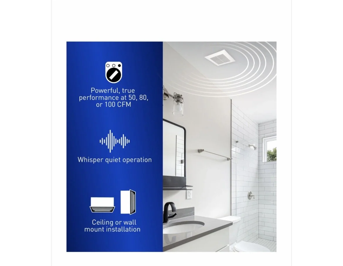 Panasonic Bathroom vent