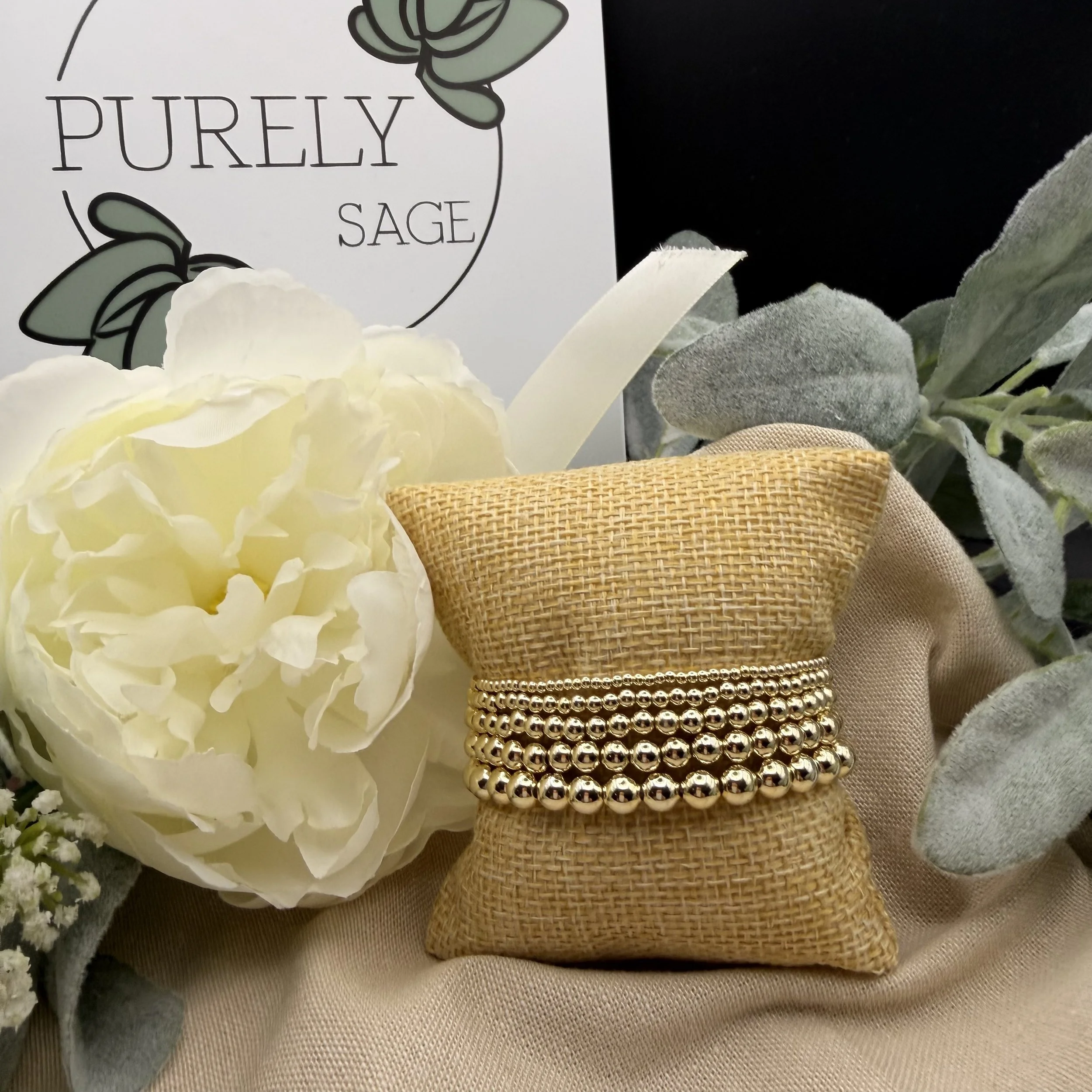 The Everyday Gold Stretch Bracelet