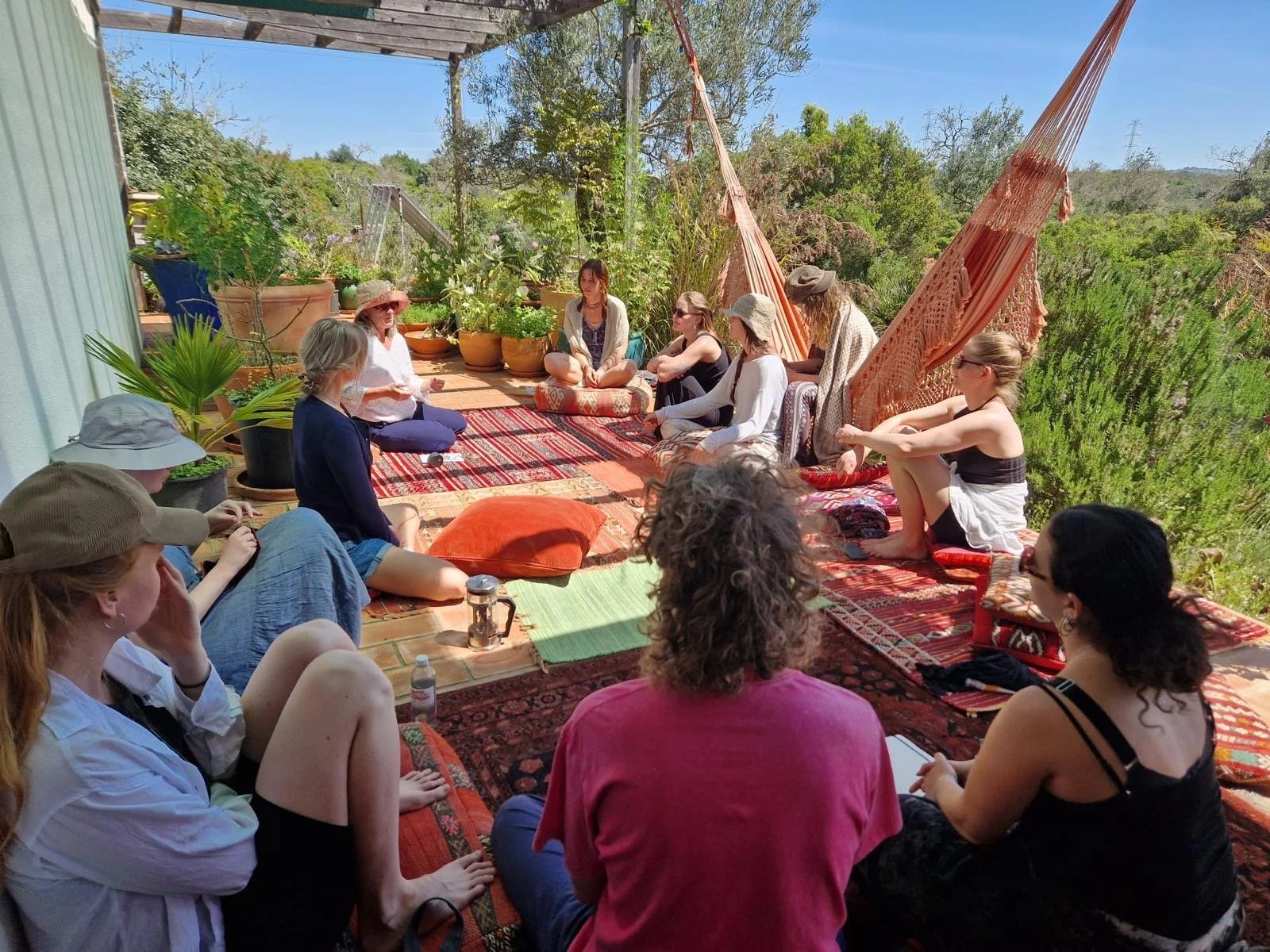 Clinical herbal immersion at Ceratonia