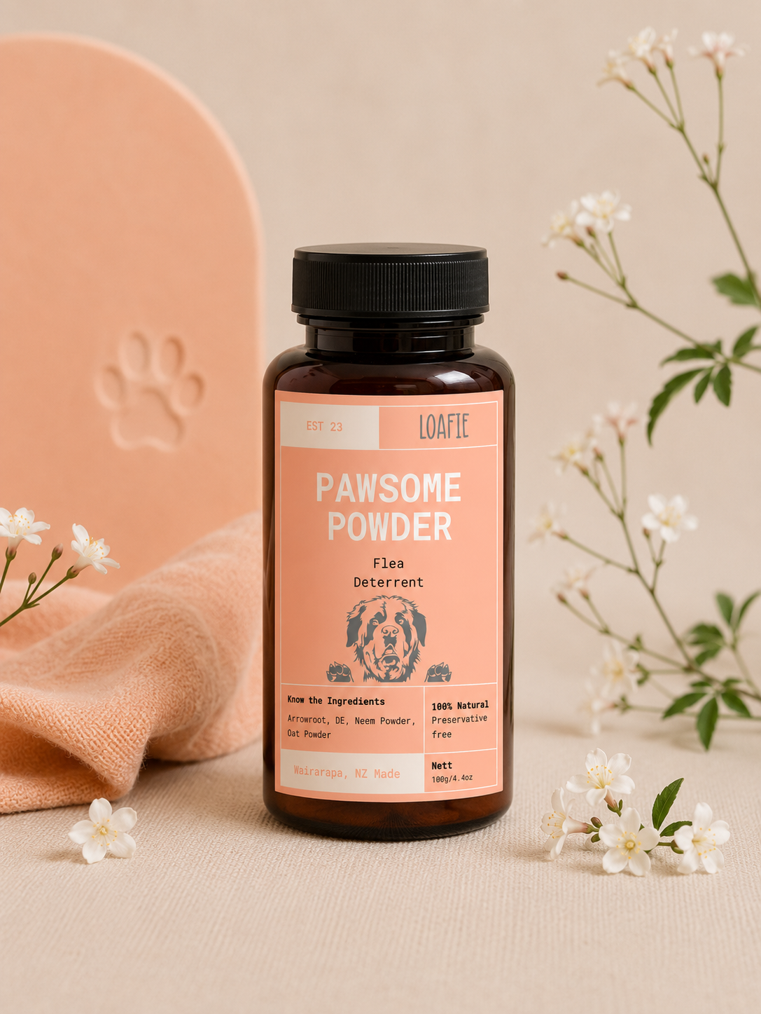 Pawsome Powder Flea Deterrent