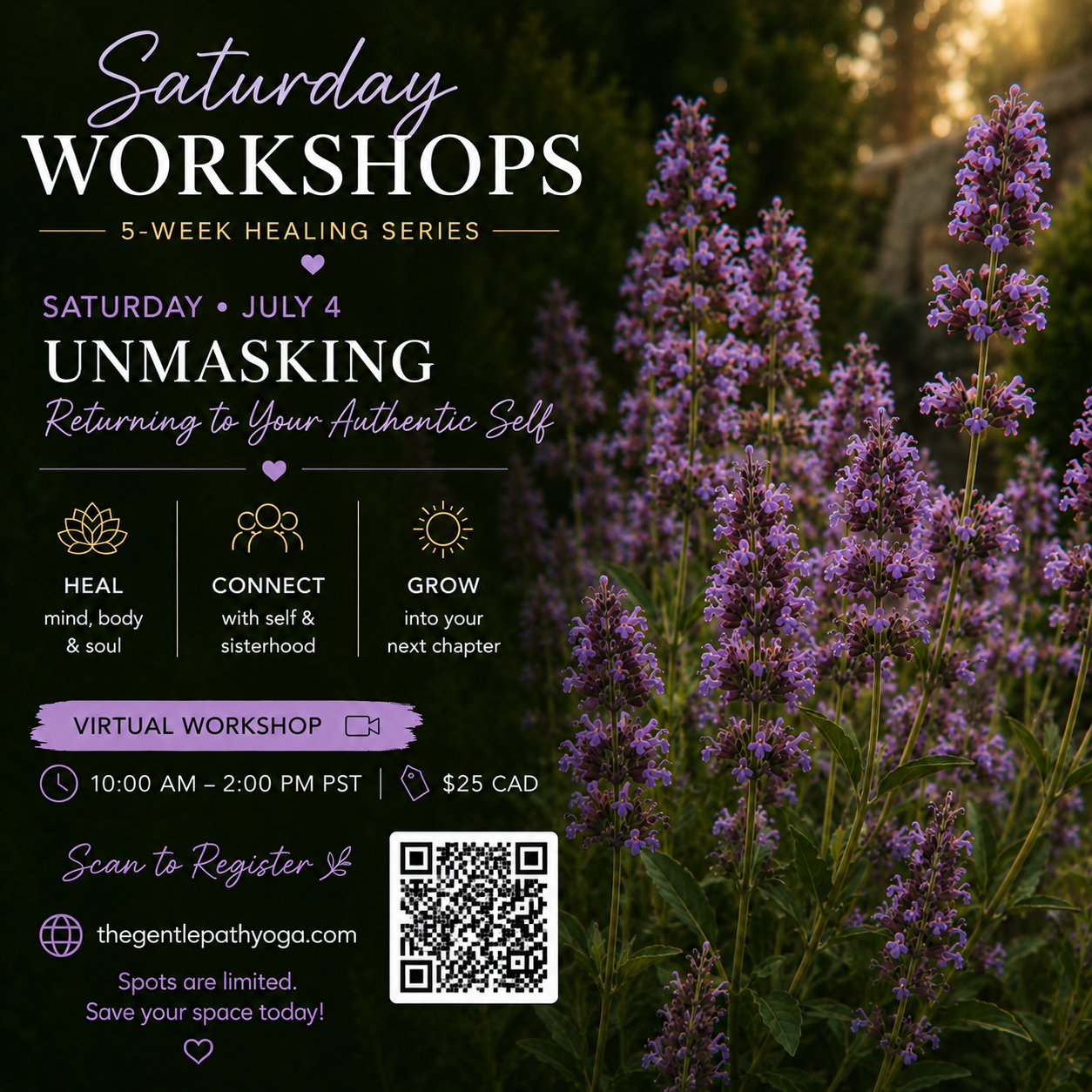 Sunday Workshop - Aug 16th, 2026