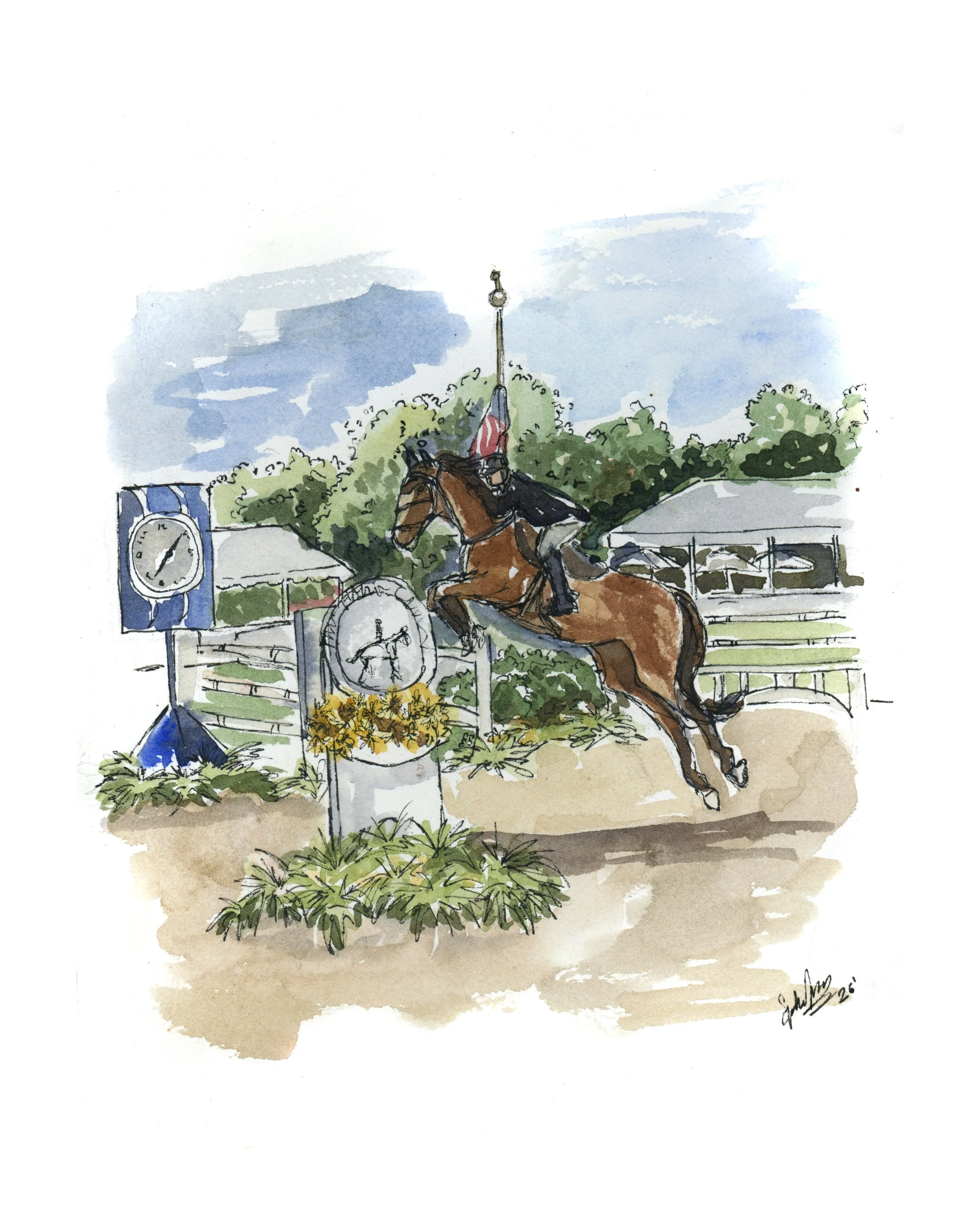 Showjumper-Digital Download