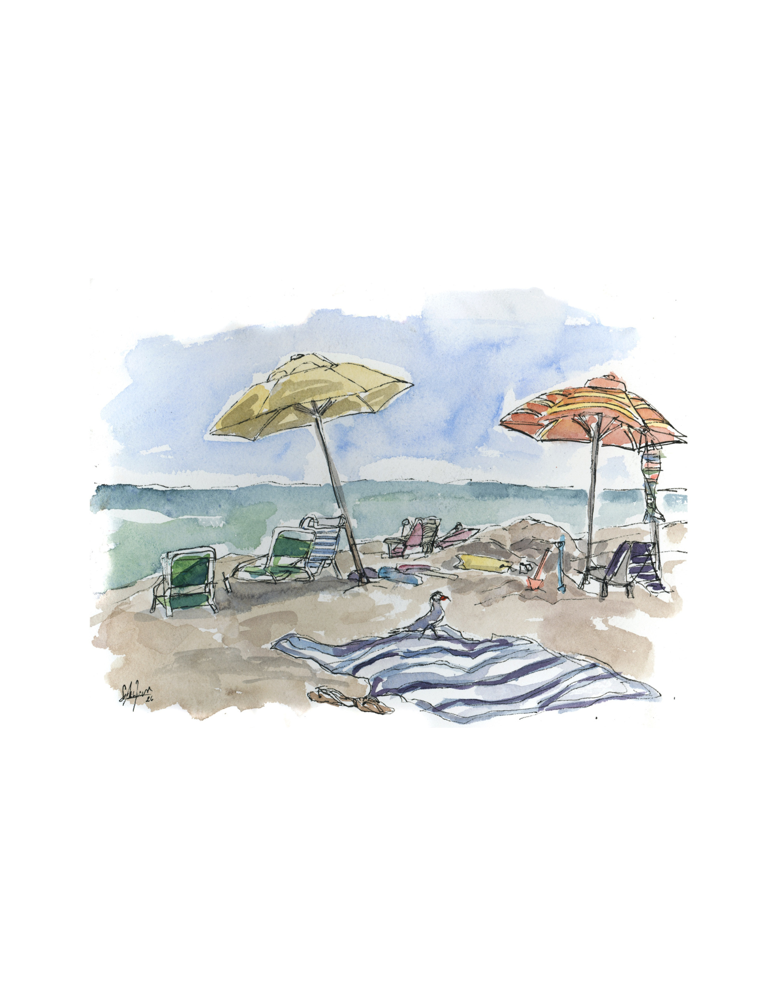 Beach Day-Digital Download