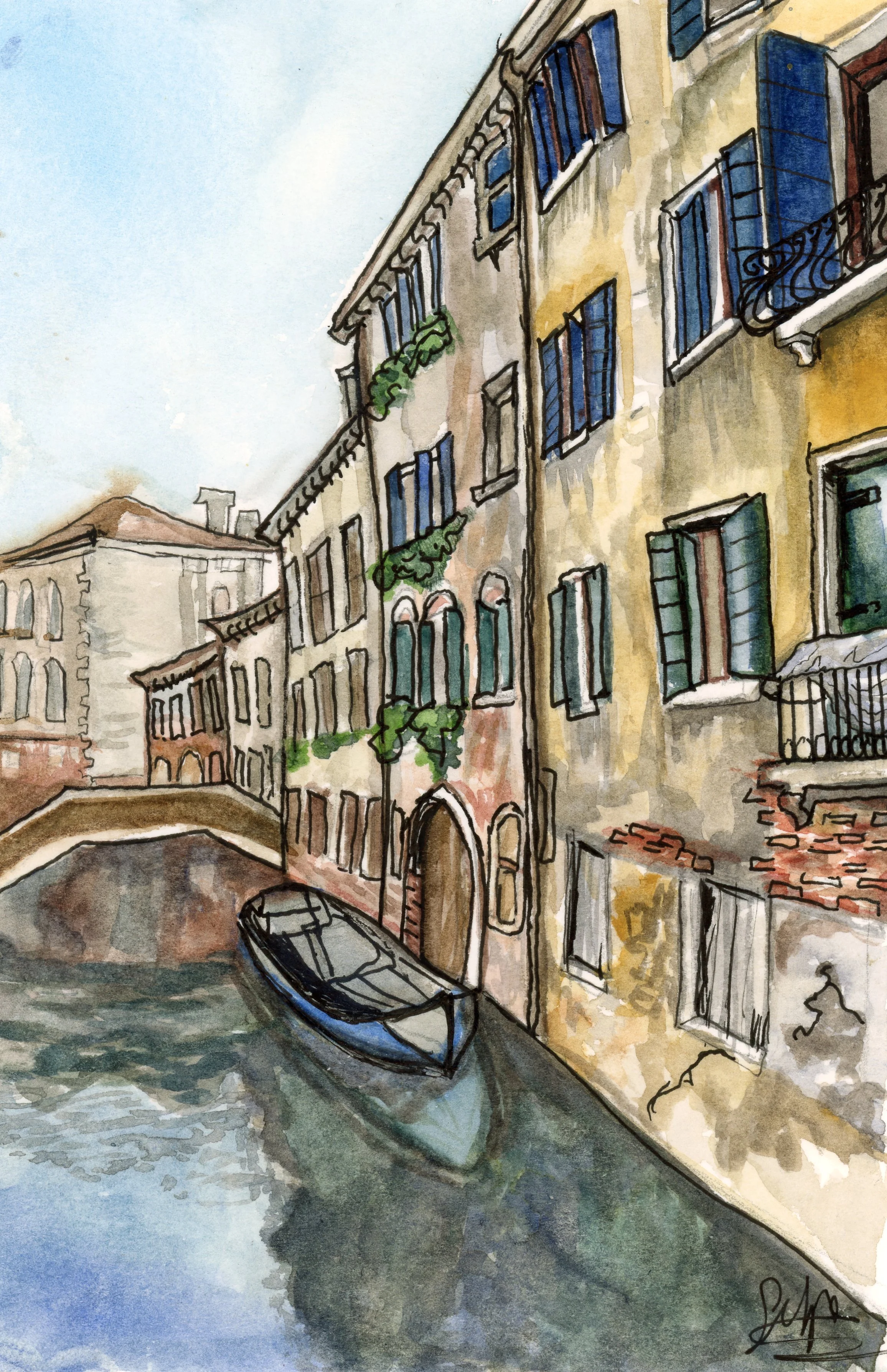 Canals of Venice- Digital Download