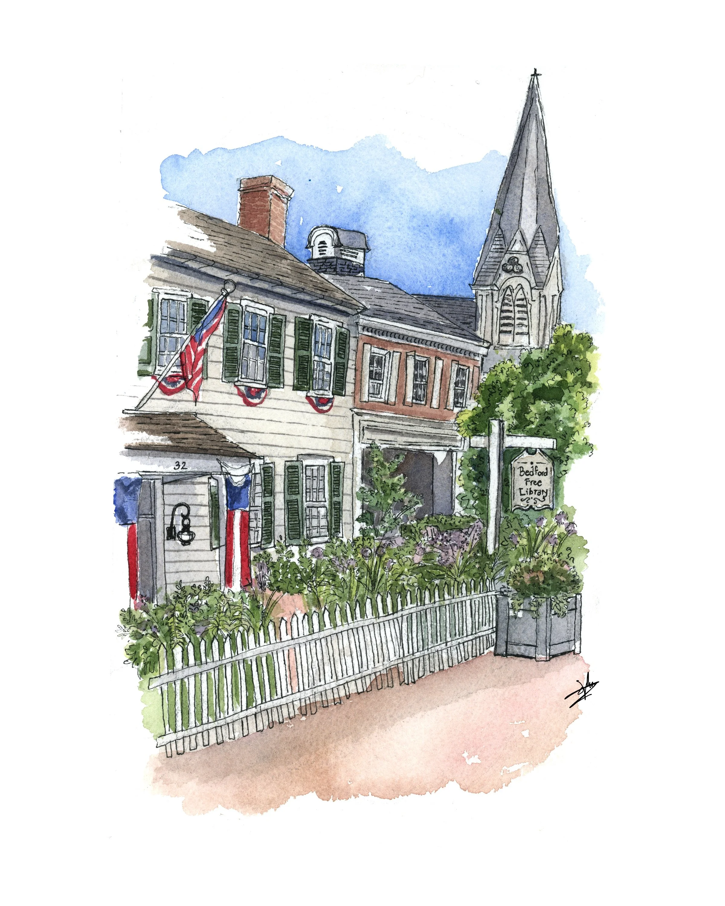 Bedford, NY Library-Digital Download
