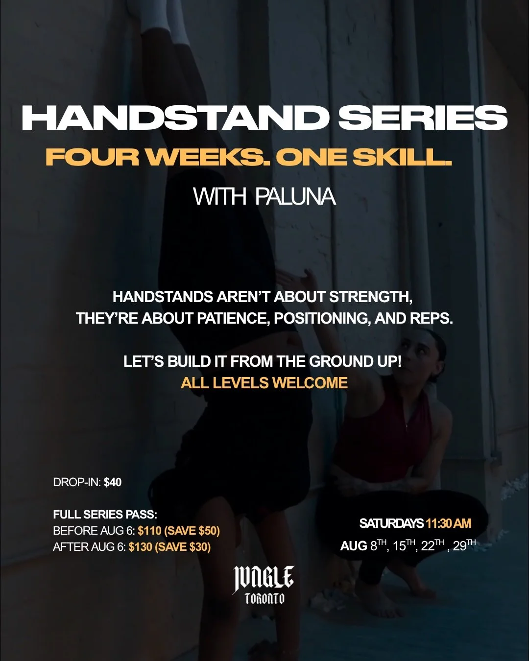 Handstand Series with Coach Paluna