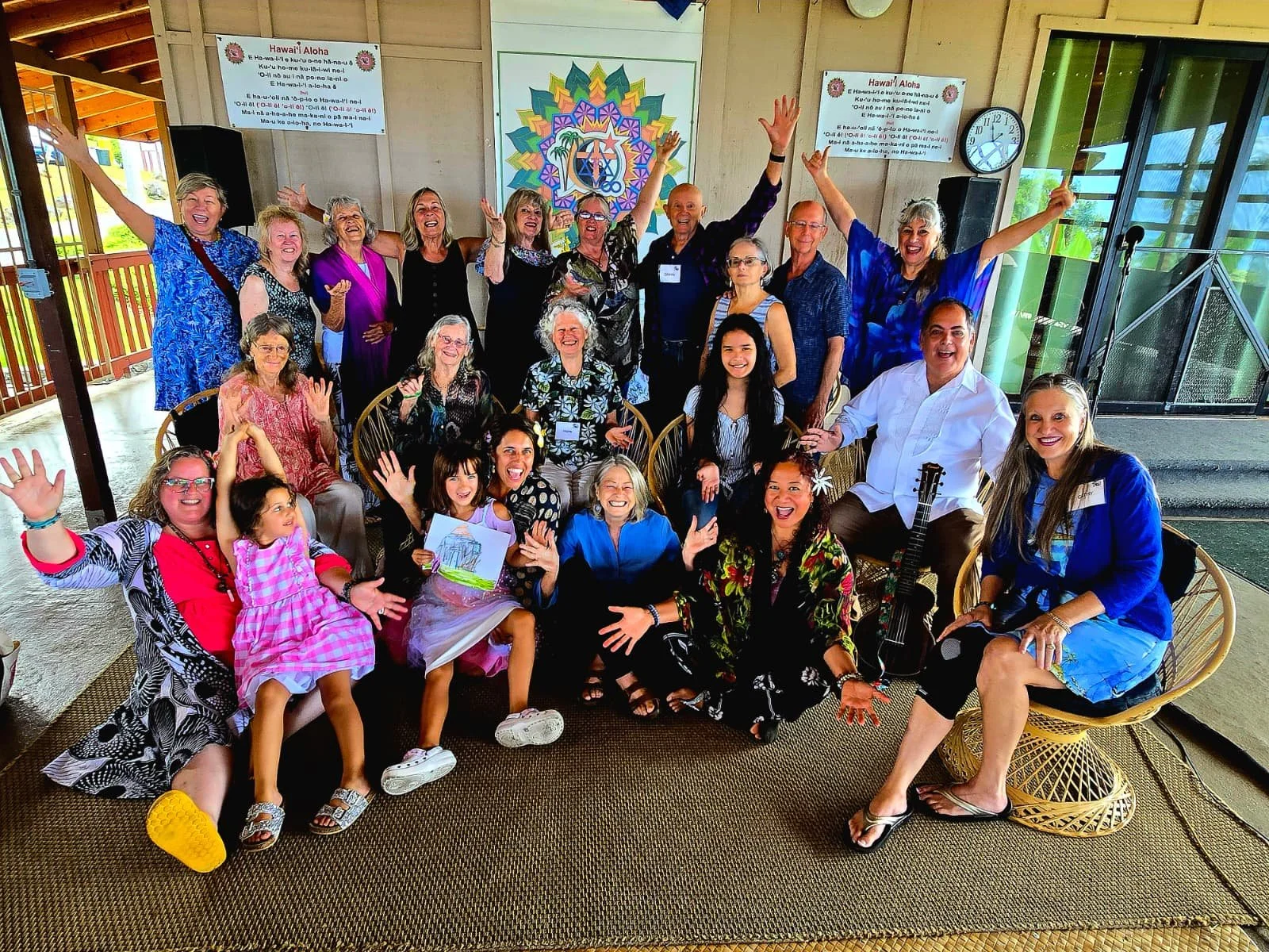 Community celebration and gathering at New Thought Center of Hawaiʻi in Kealakekua