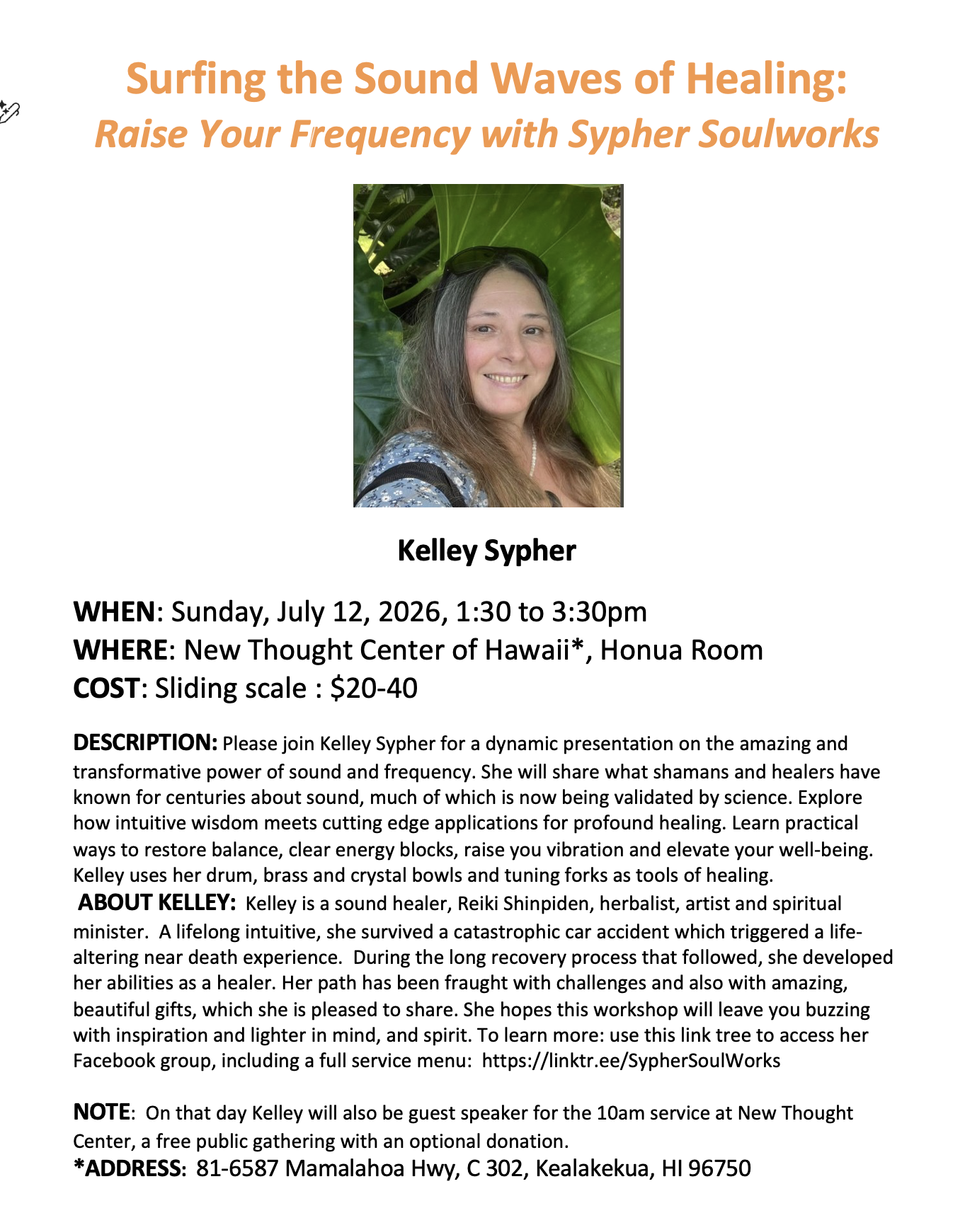 Surfing the Sound Waves of Healing: Raise Your Frequency with Sypher Soulworks