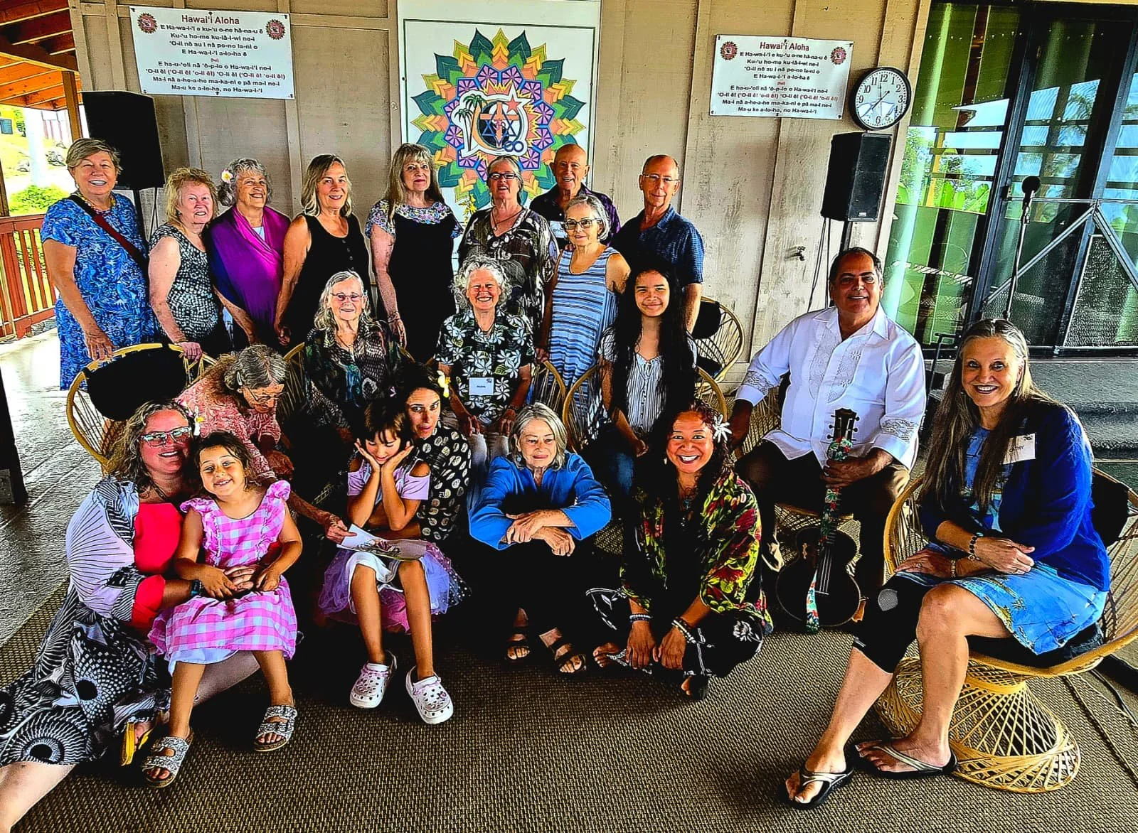 Community members gathered for an event at New Thought Center of Hawaiʻi