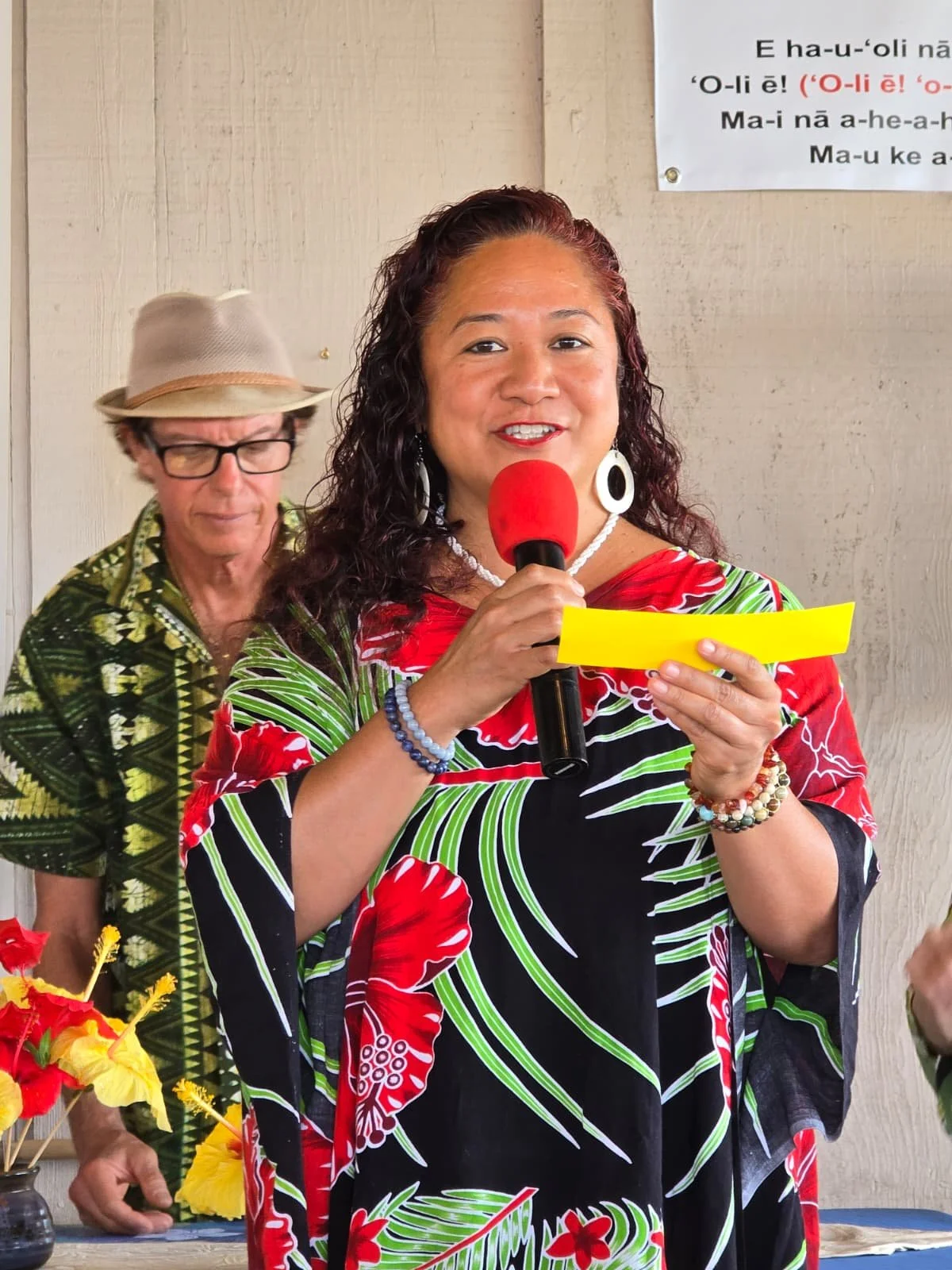 Guest presentation during Sunday service at New Thought Center of Hawaiʻi