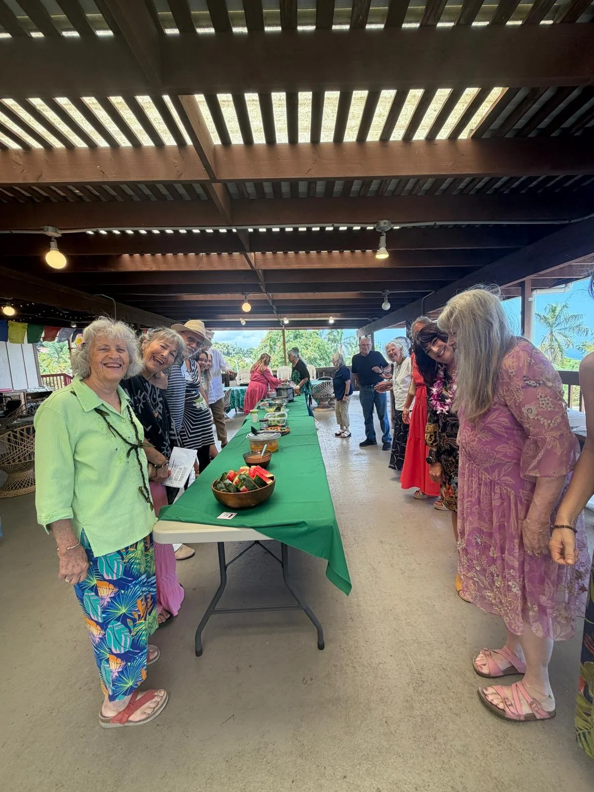 Group photo at New Thought Center of Hawaiʻi
