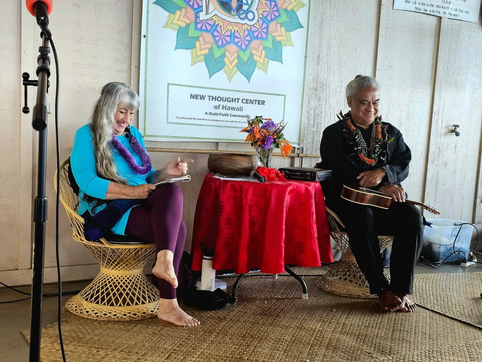 Sunday Service music presentation at New Thought Center of Hawaiʻi