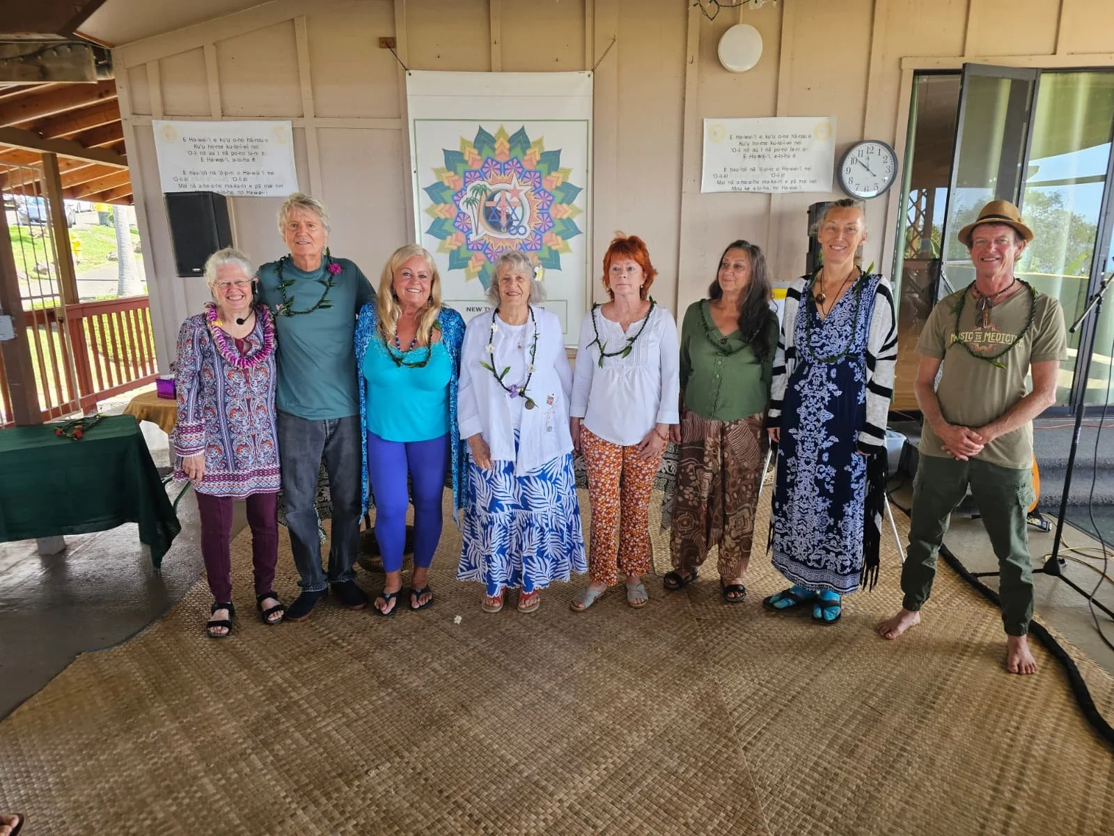 Group photo of board members of New Thought Center of Hawaiʻi