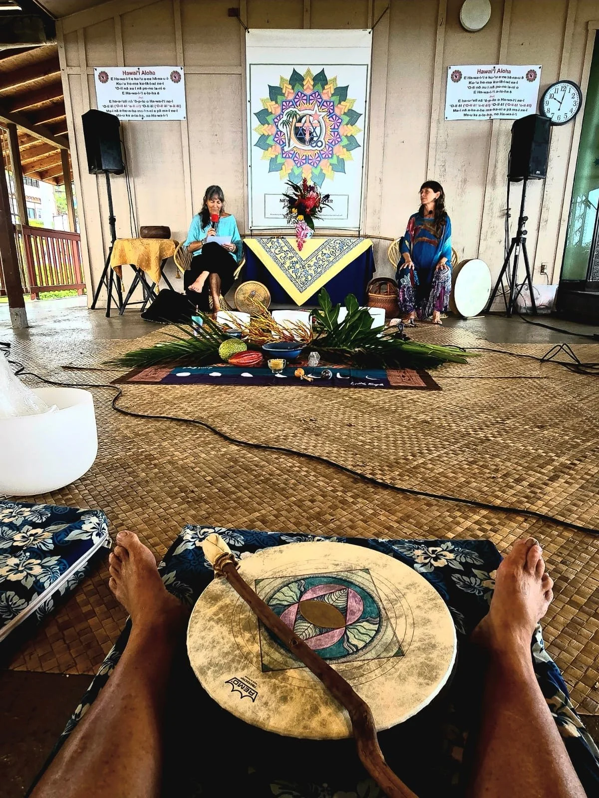 Point of view of guest speaker at New Thought Center of Hawaiʻi