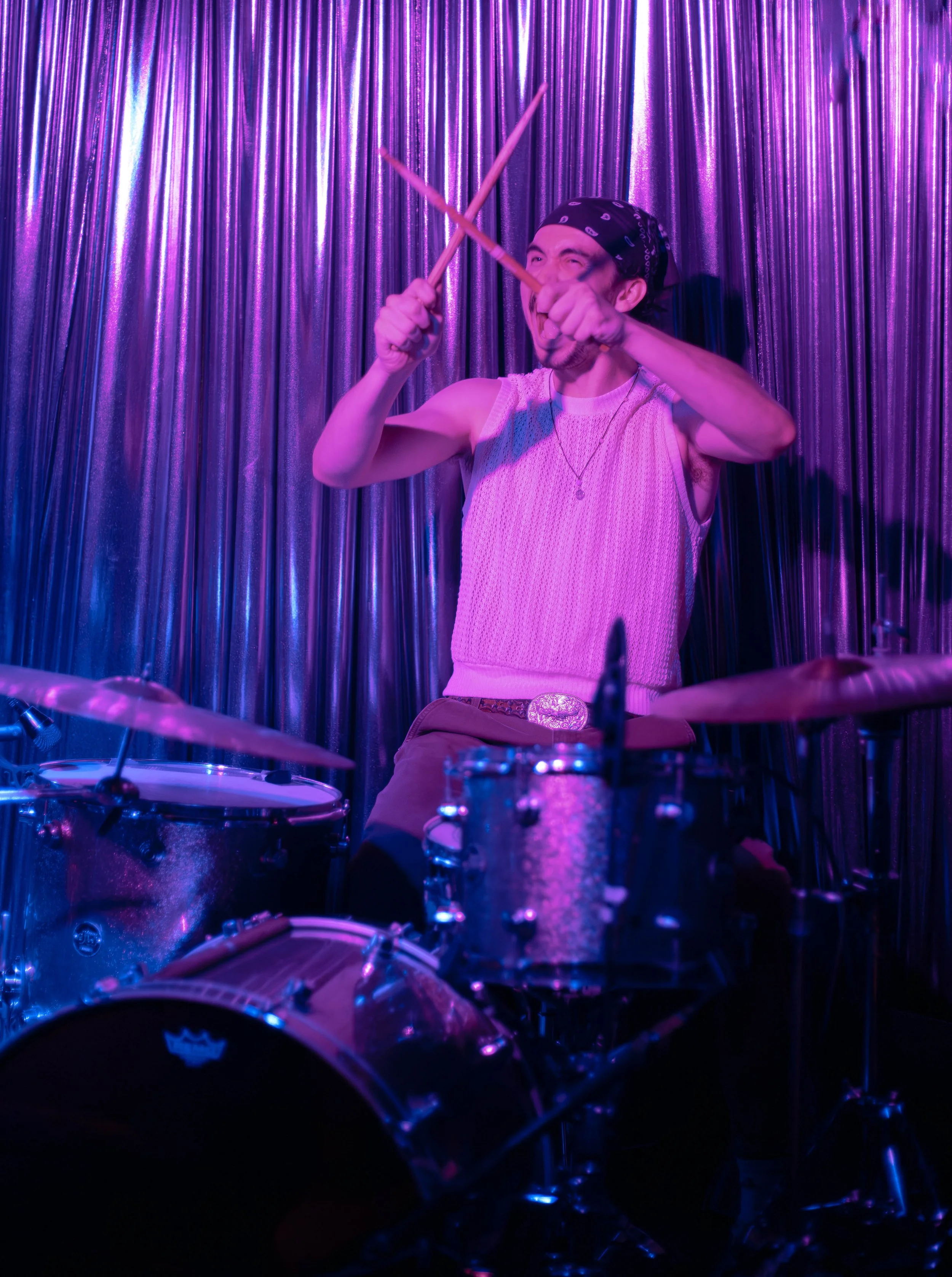 Lucas of Grumpy Plum Talullah of Grumpy Plum Performance at Bowery Palace/ Bowery Electric on August 11 2026