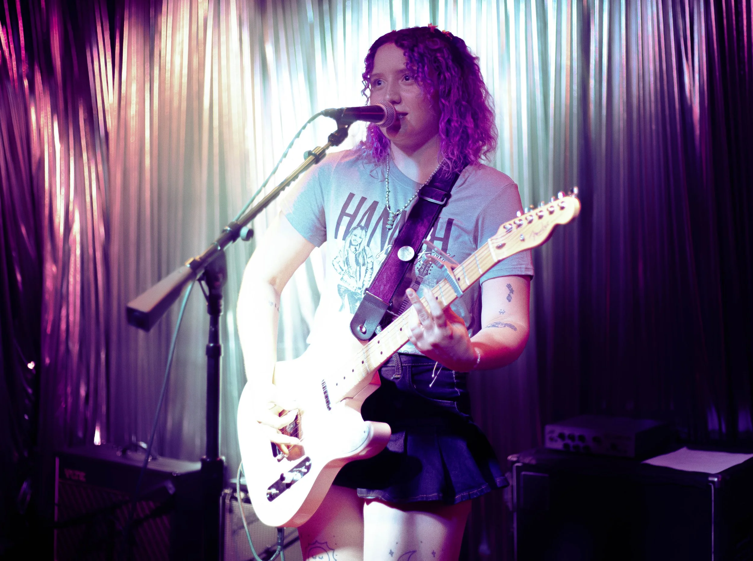 Talullah of Grumpy Plum Performance at Bowery Palace/ Bowery Electric on August 11 2026