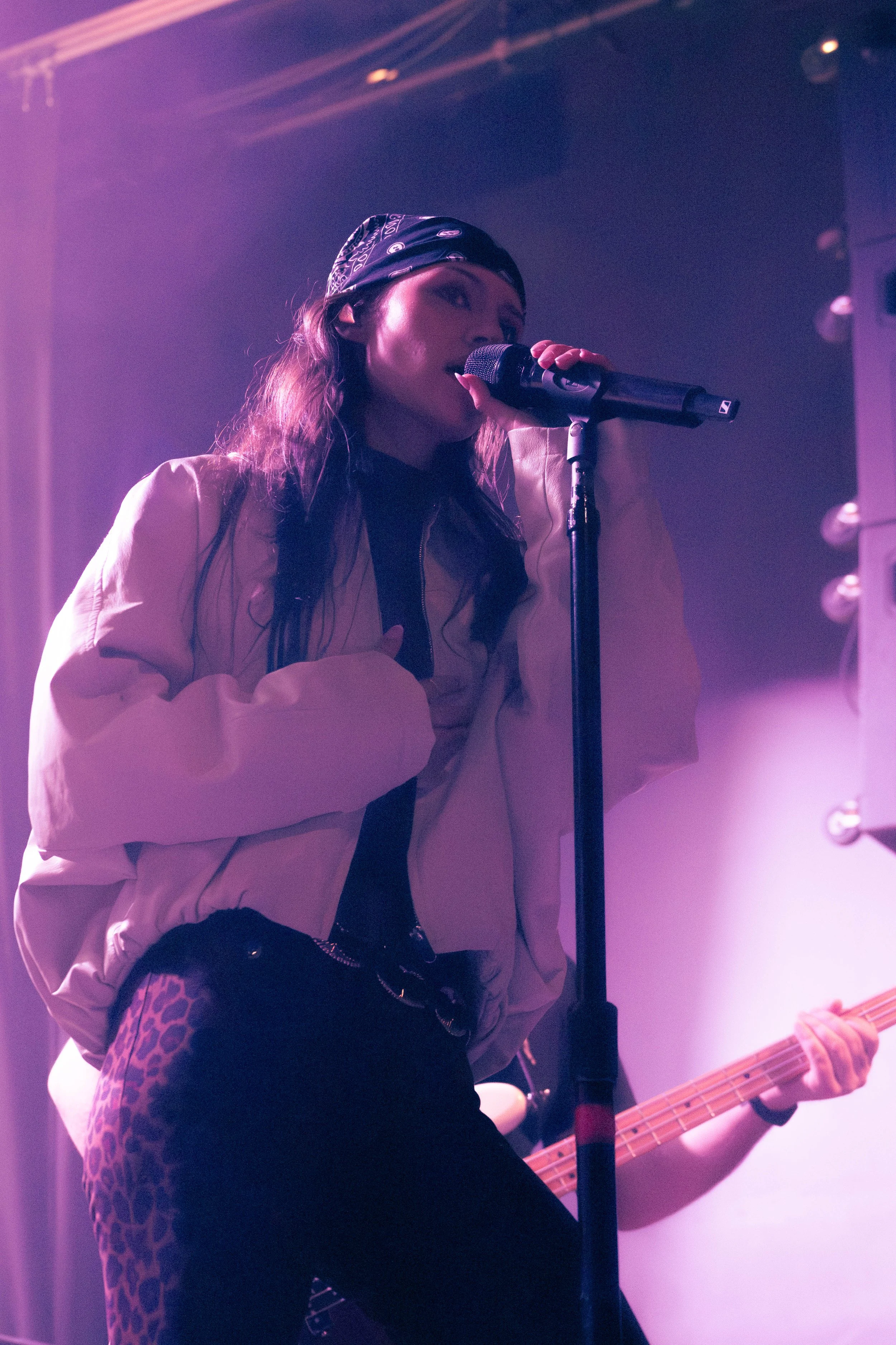 Hallie Mayes of Good Boy Daisy Performance at Irving Plaza on March 14 2026 Meet Me At The Record Tour