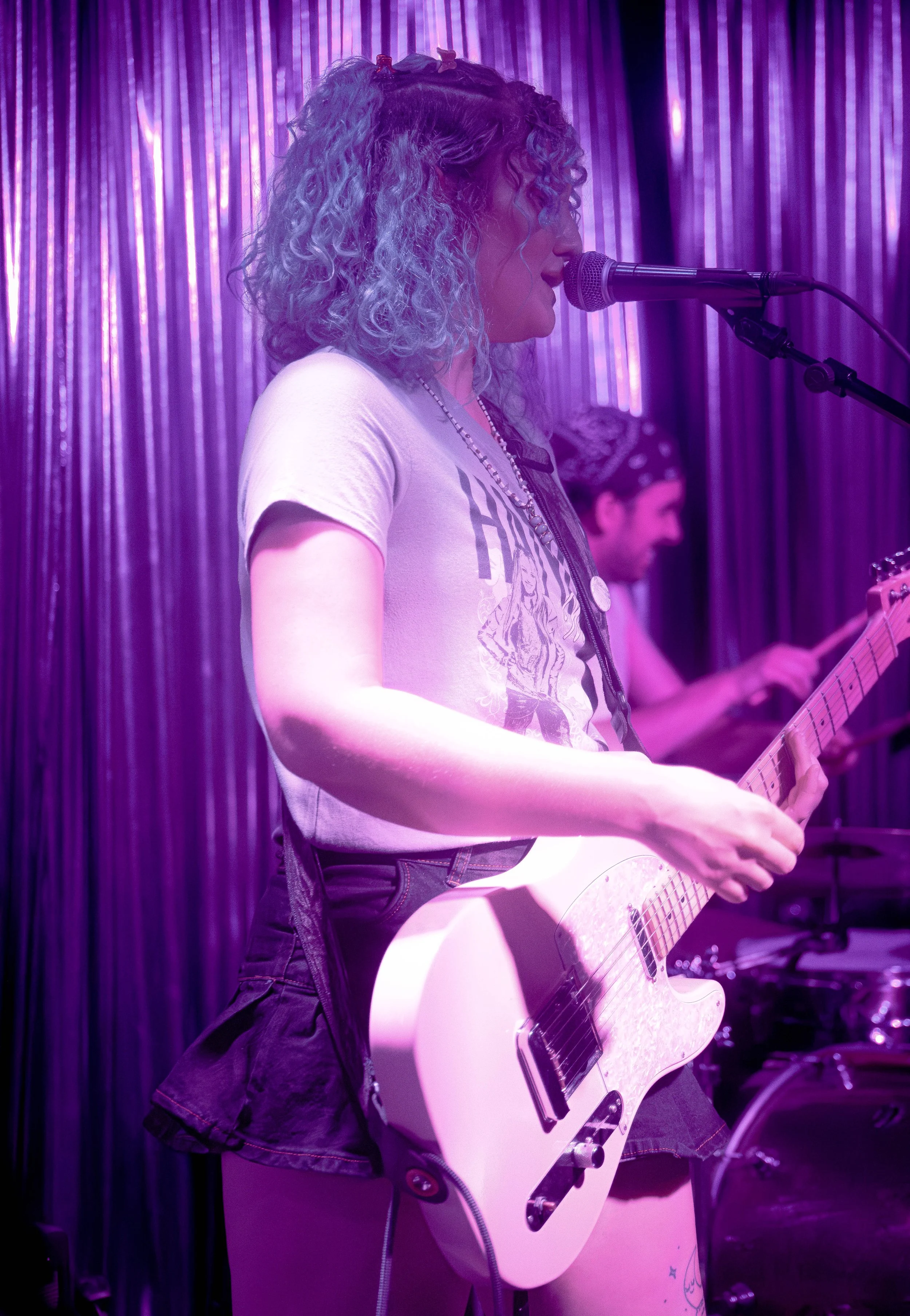 Talullah and Lucas of Grumpy Plum Performance at Bowery Palace/ Bowery Electric on August 11 2026