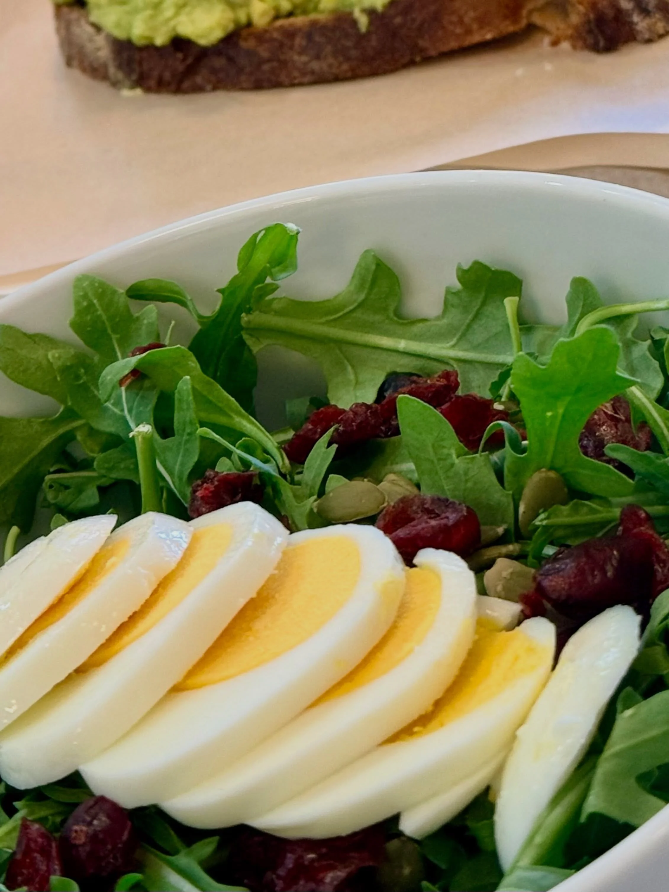 Baby Arugula Salad.