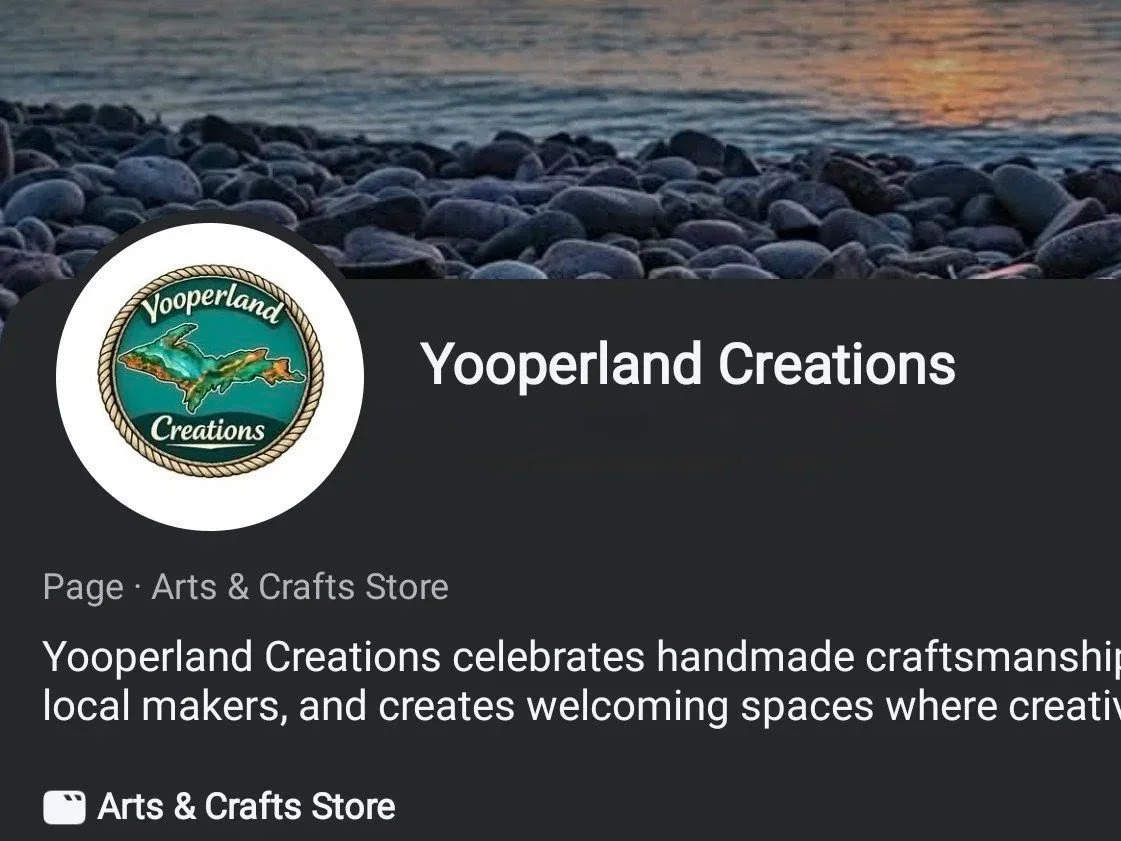 Yooperland Creations screenshot of Facebook page