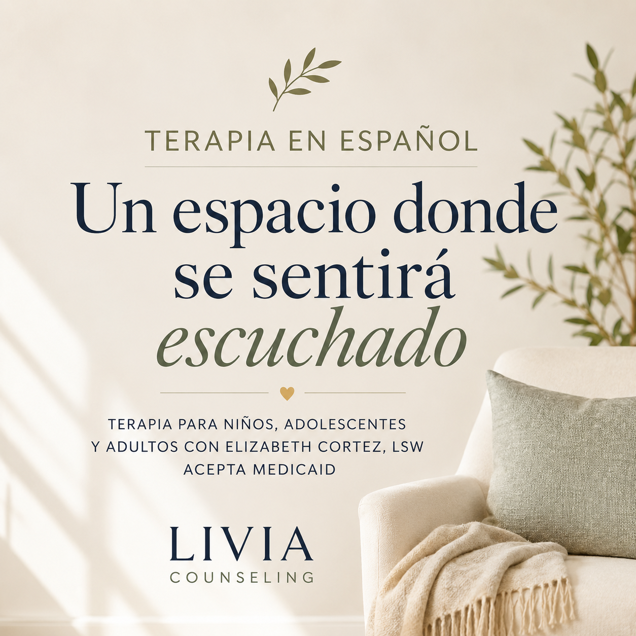 Terapia en Español: Conozca a Elizabeth Cortez, LSW