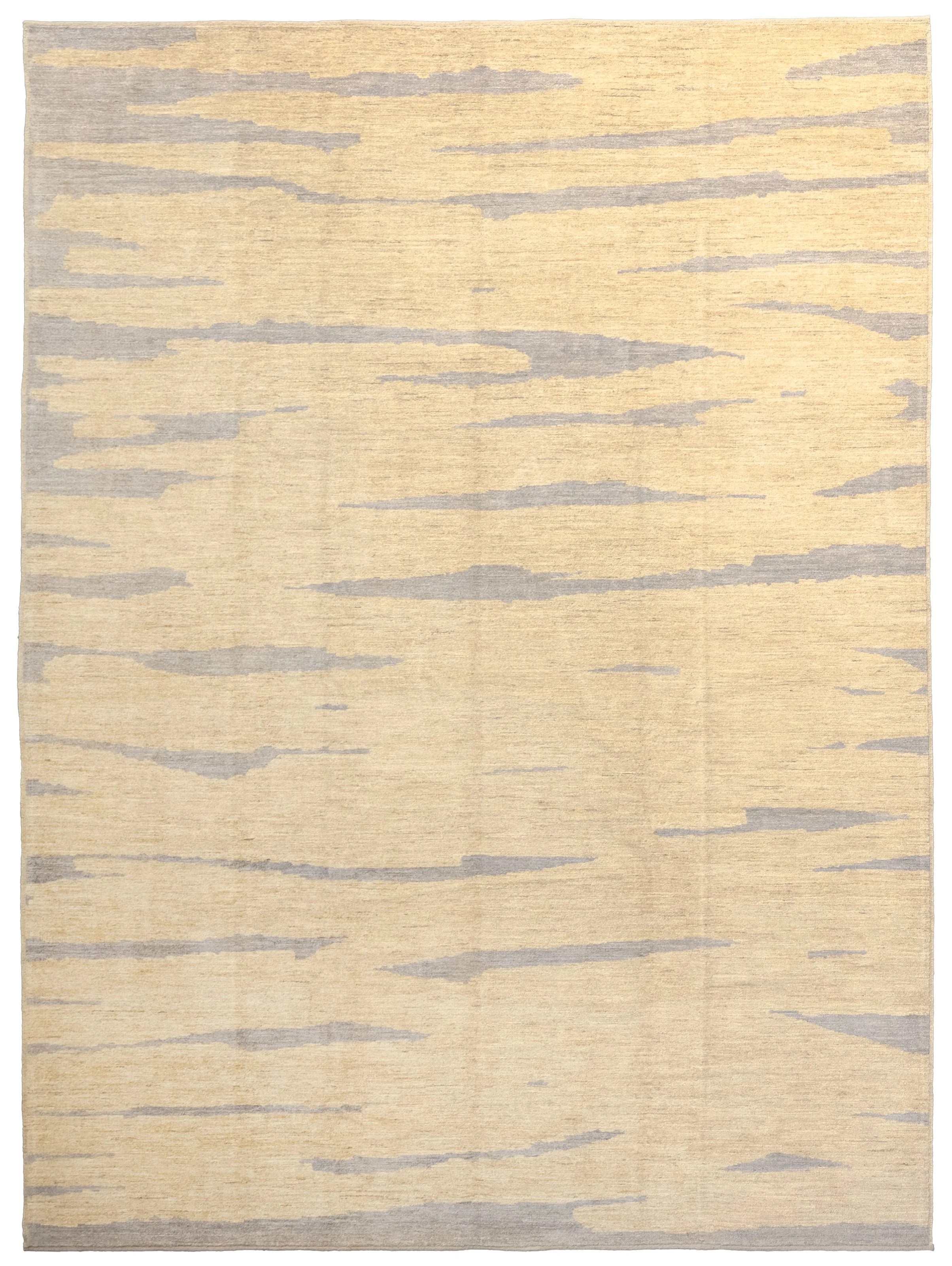 Brush Silver by Kate Blee 9’ x 12’