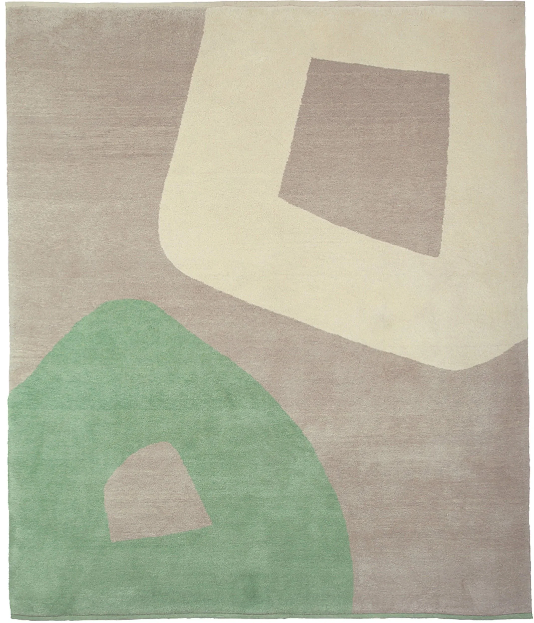 Gadara White Green by Christopher Farr 13’8” x 16’1”