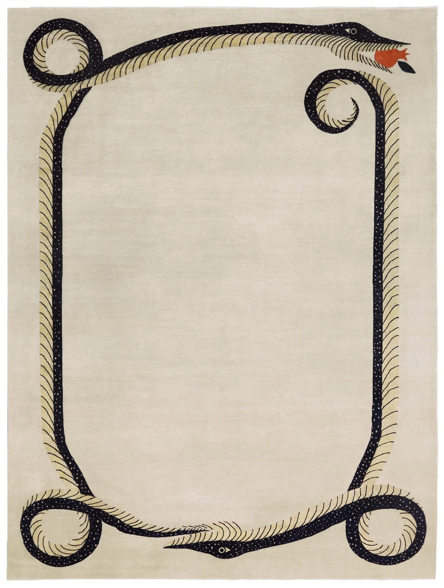 Snake & Pomegranate by Studio Shamshiri 9' x 12'
