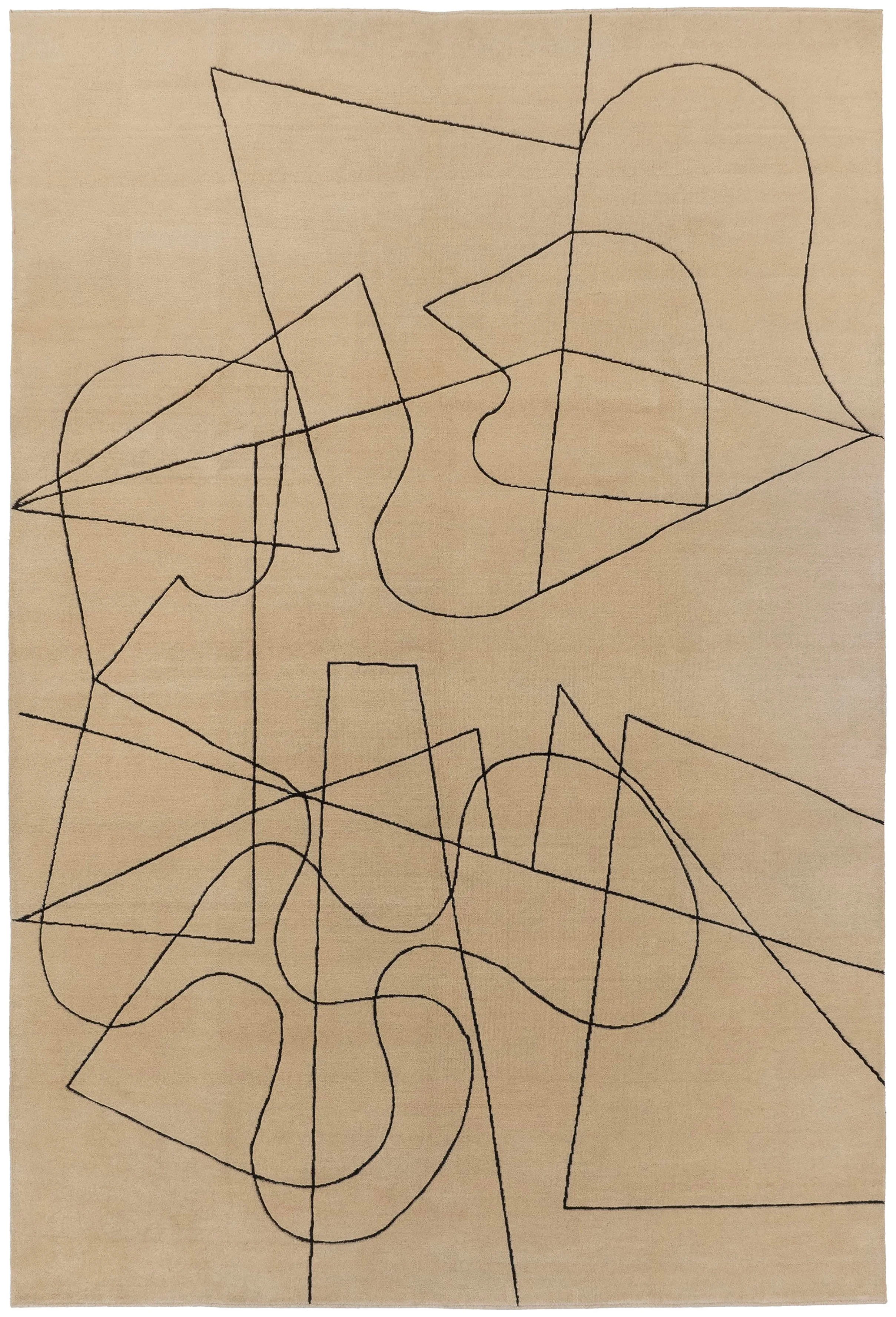 Etude Ligne 1941 by Sophie Tauber-Arp 6’6” x 9’10”