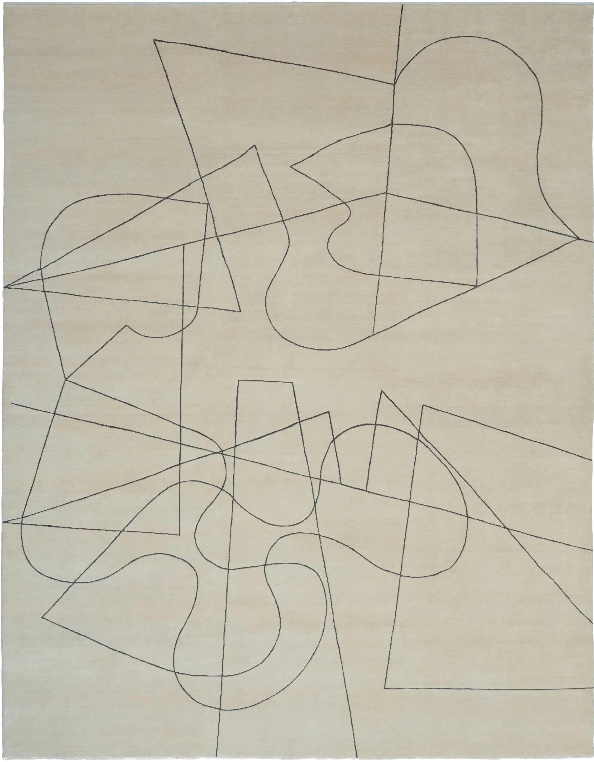 Etude Ligne 1941 by Sophie Tauber-Arp 10' x 13'