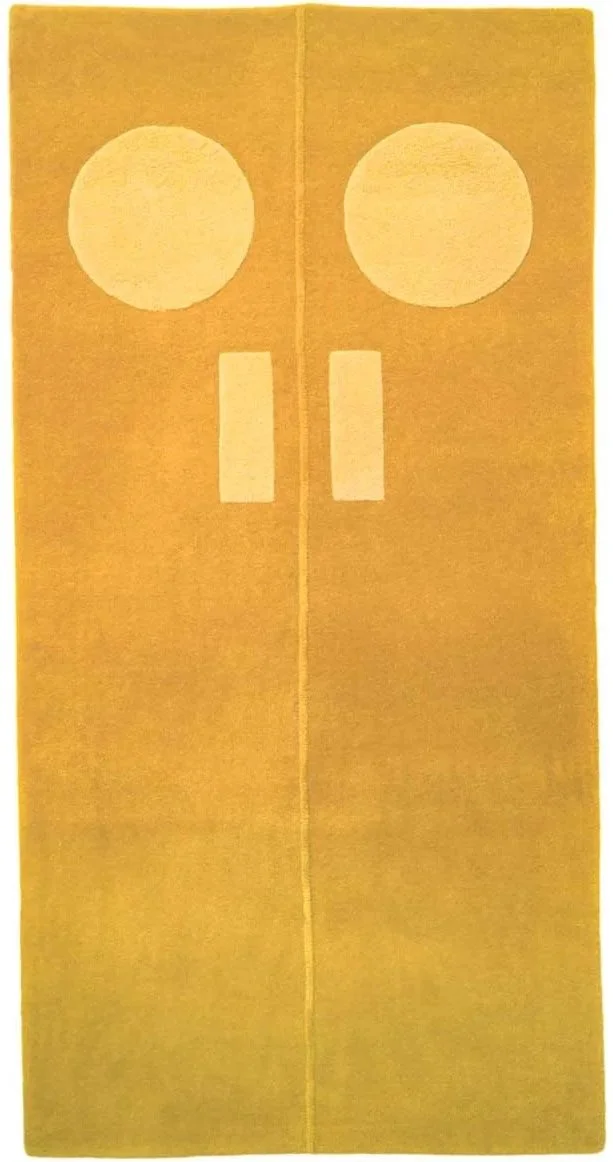 Door Yellow by Gary Hume 3' x 6'