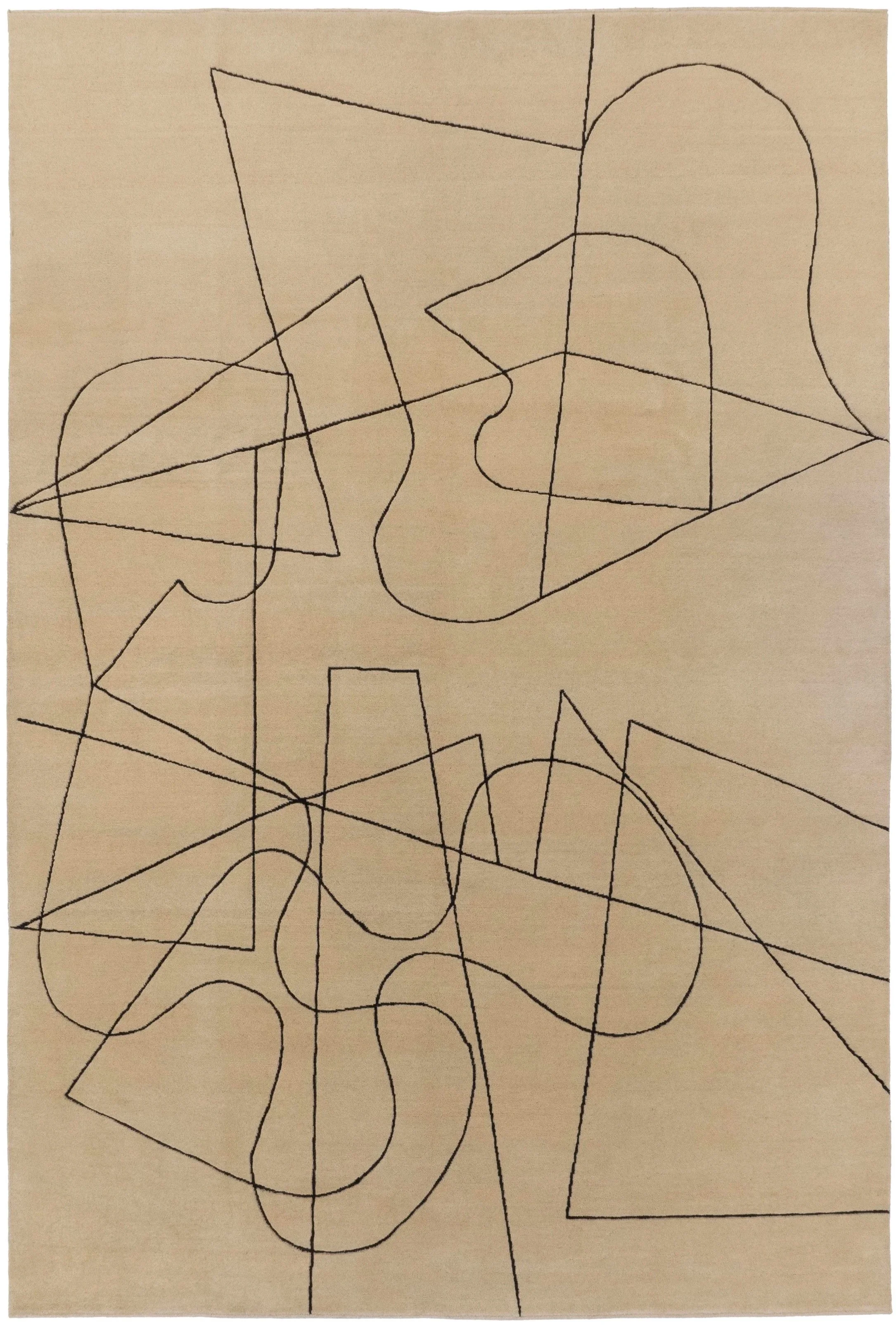 Etude Ligne 1941 by Sophie Tauber-Arp 10' x 13'