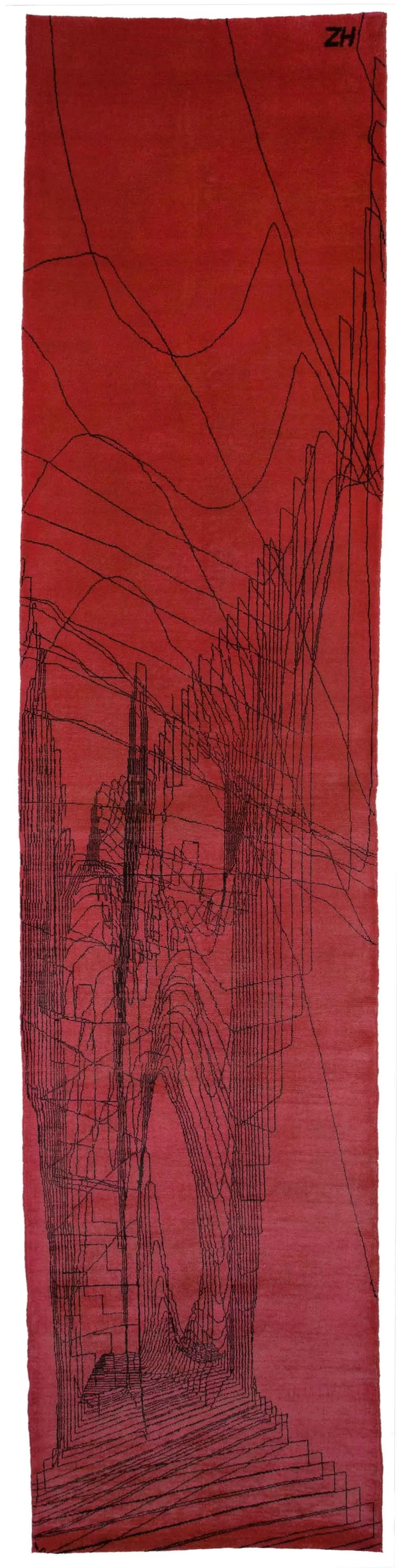 Untitled by Zaha Hadid  3’2" x 13’8"