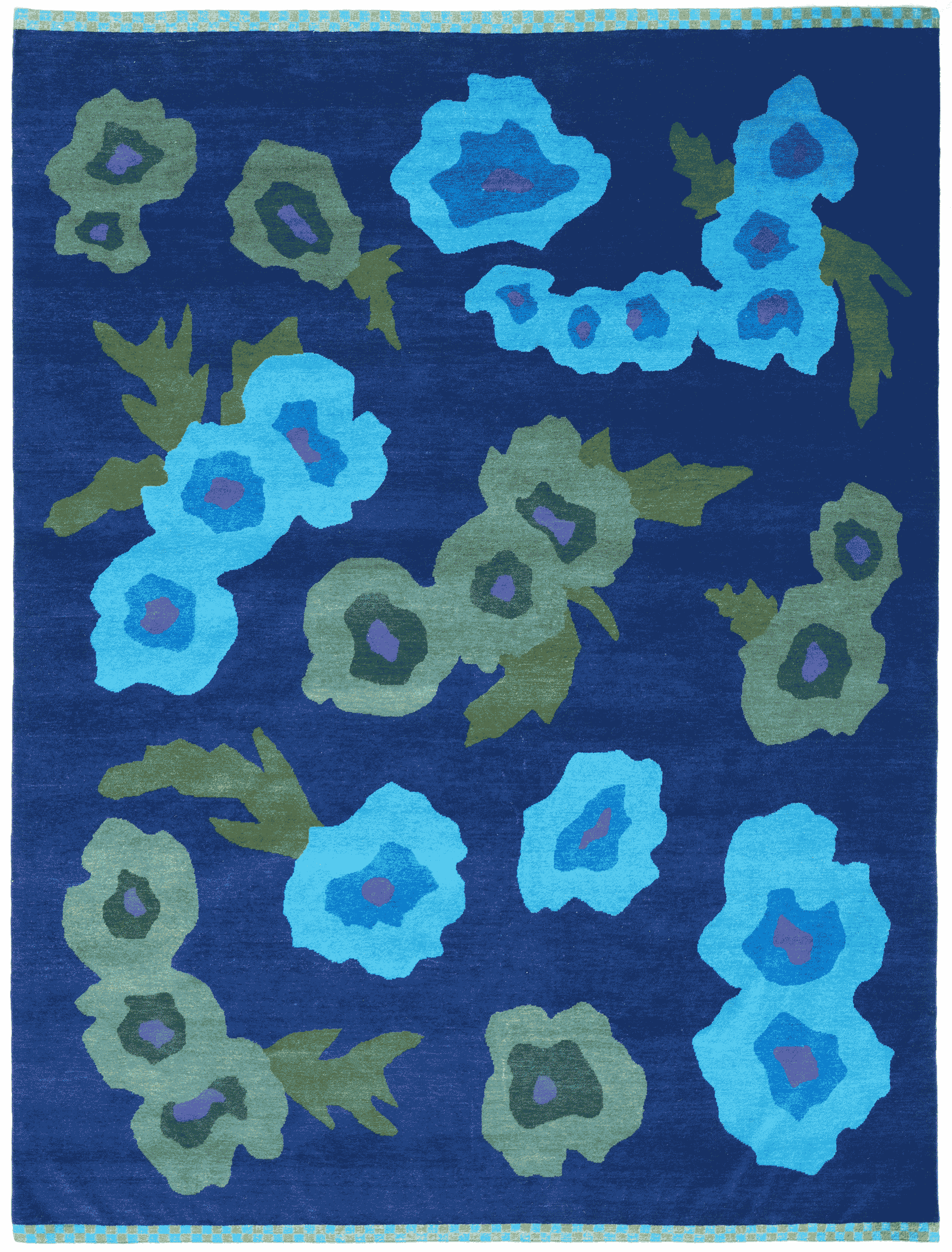 Big Poppy Winter by Commune 9' x 12'