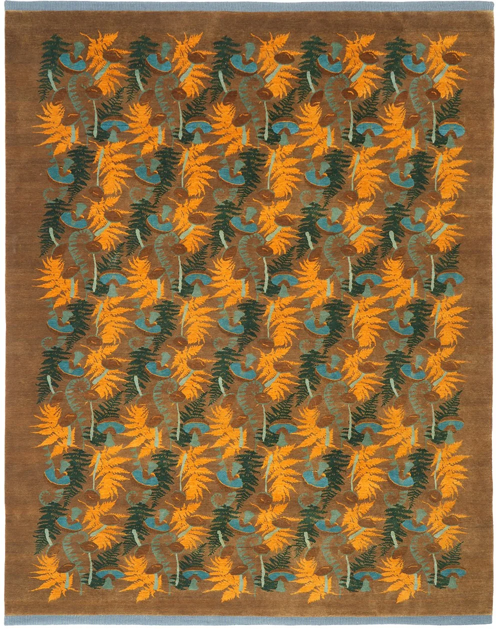 Mushroom Fall by Commune 9' x 12'
