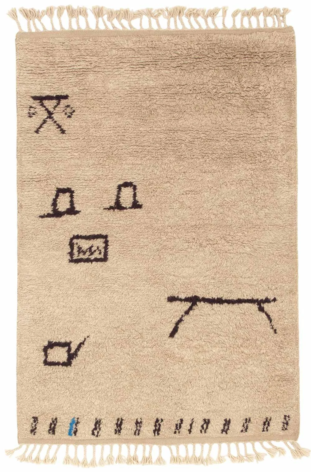 Two Gentleman & a Dog by Hammer & Spear 4' x 6'