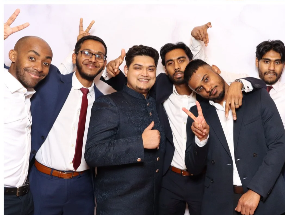 Guests using the IIRTH Events photobooth