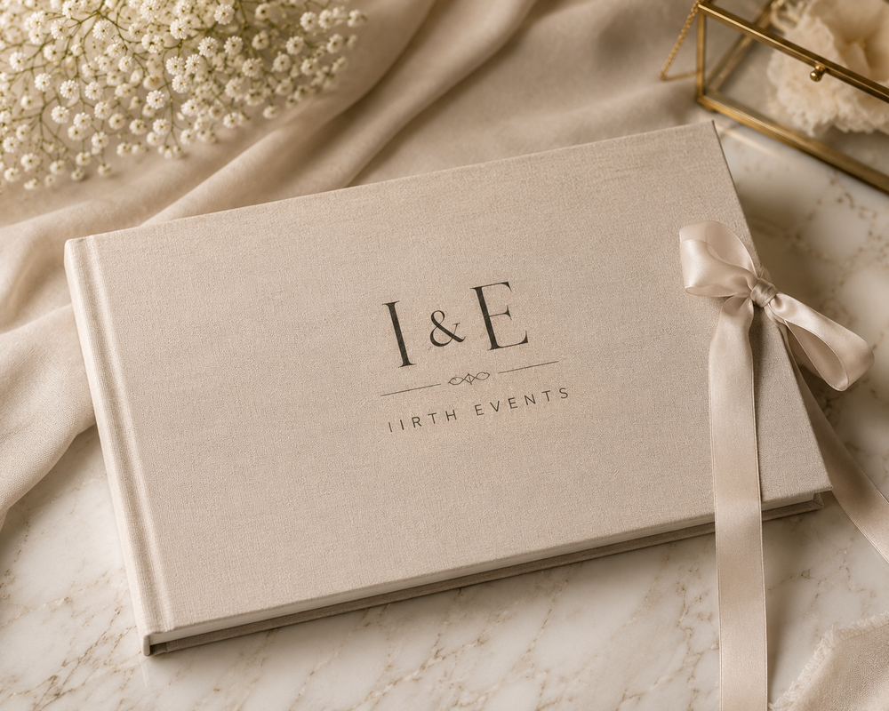 IIRTH Events luxury guestbook