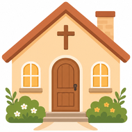 christian home icon