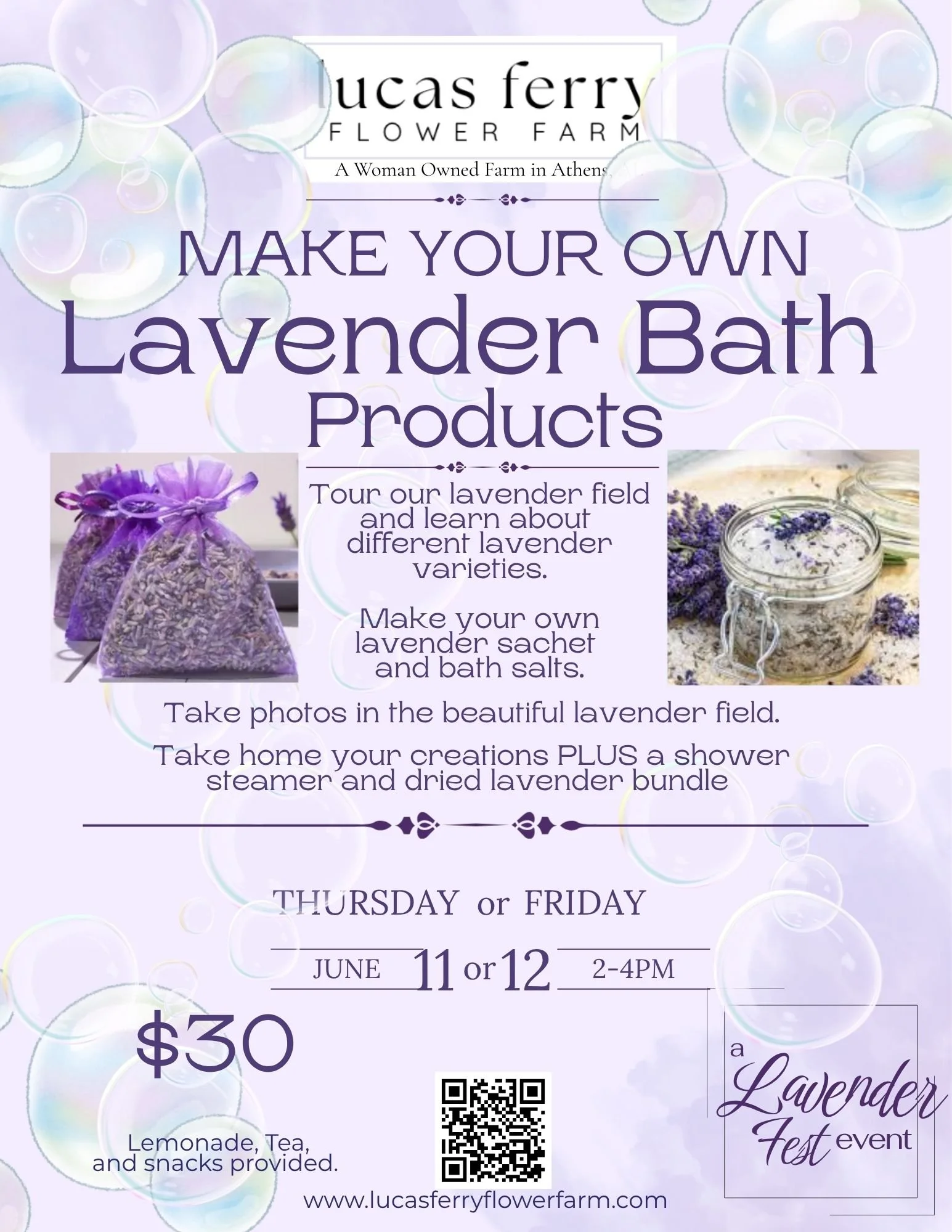 Make Your Own Lavender Bath Products